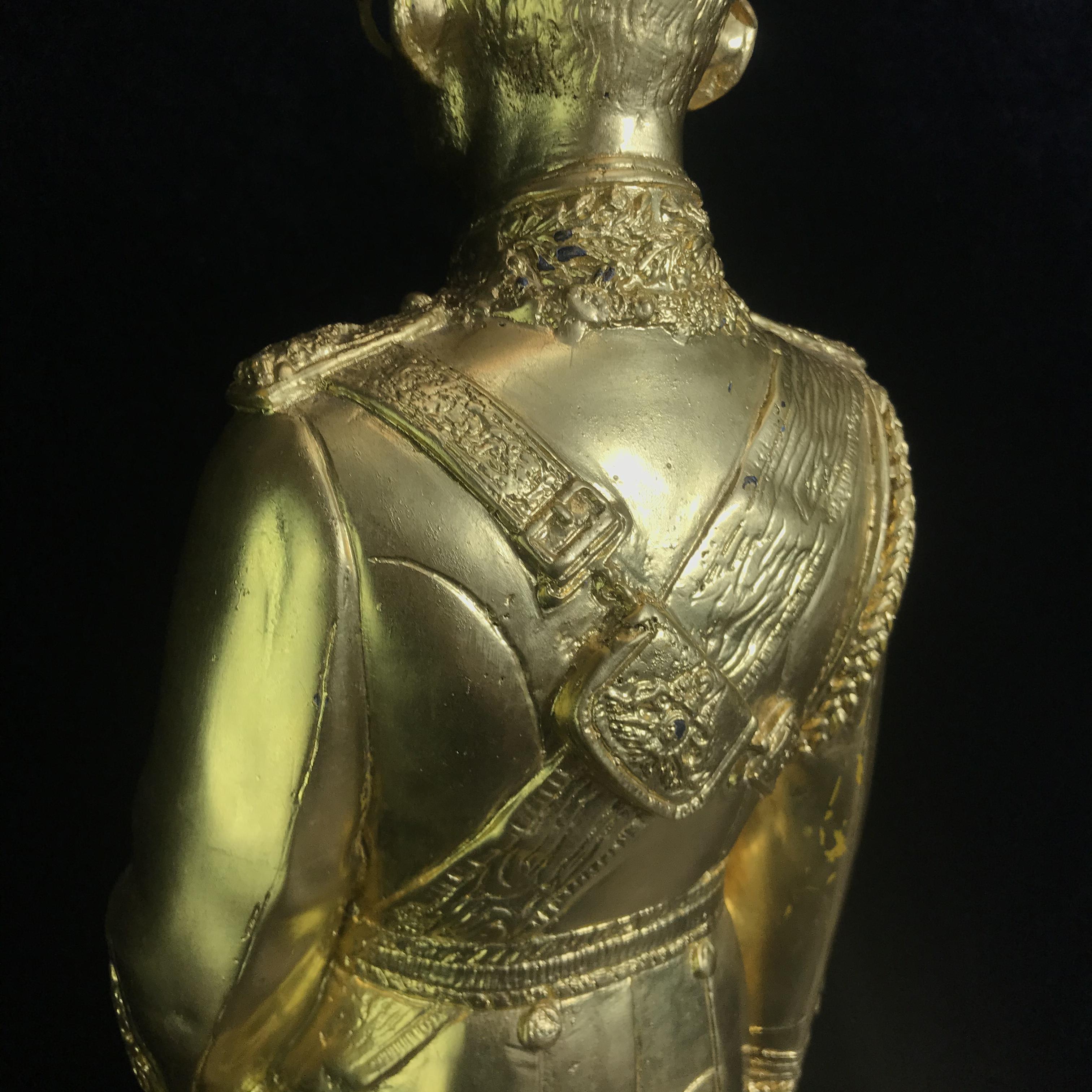 พระบรมรูปหล่อในหลวงรัชการที่ 9 โดยพระบรมราชานุญาต ที่ระลึกโครงการจัดสร้างโรงพยาบาลราชพิพัฒน์ ในมหามงคลวโรกาสพระราชพิธีกาญจนาภิเษก ทรงครองสิริราชสมบัติครบ 50 ปี พ.ศ.2539 (พิธีใหญ่ปลุกเสกวัดพระแก้ว)