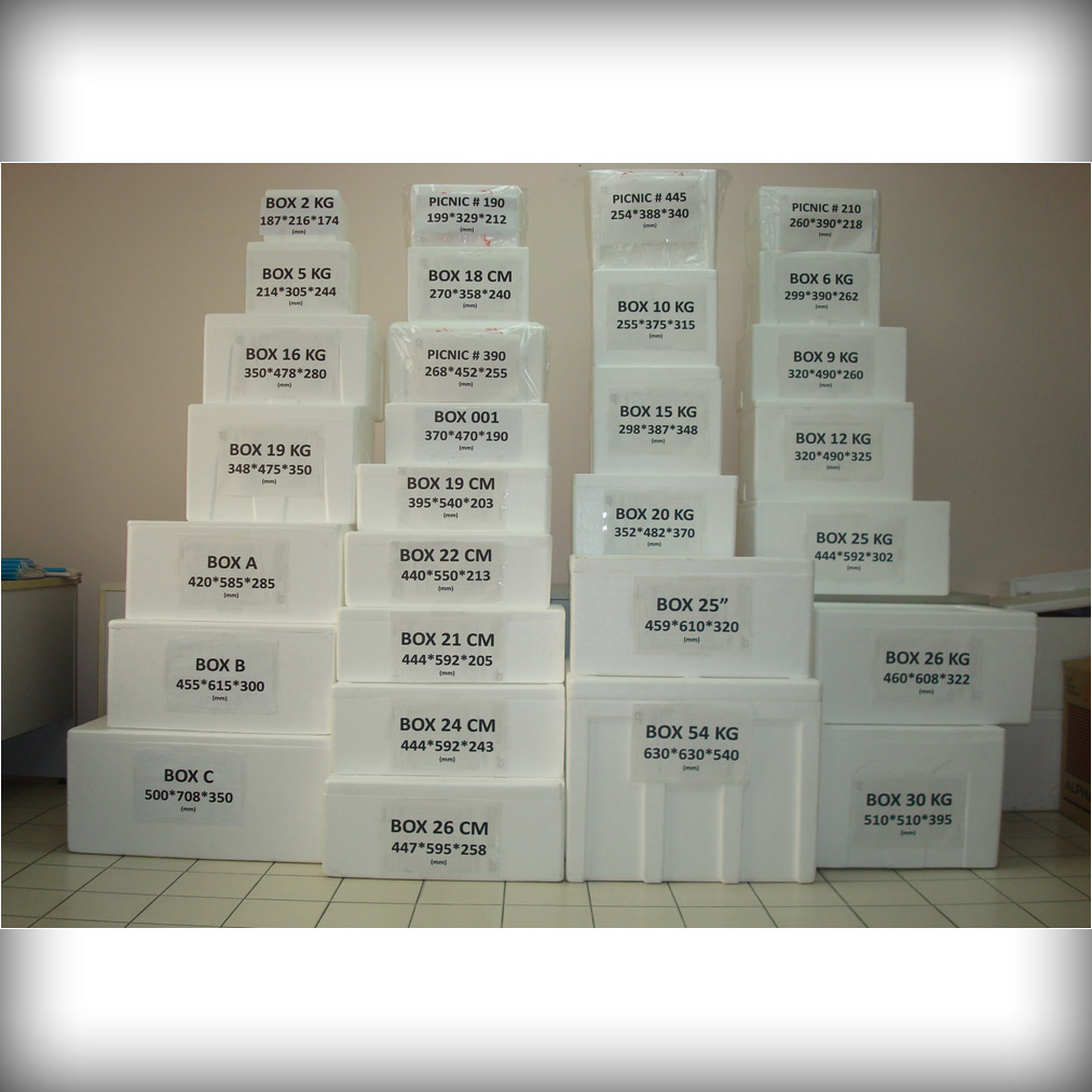 กล่องโฟม Box 25 นิ้ว