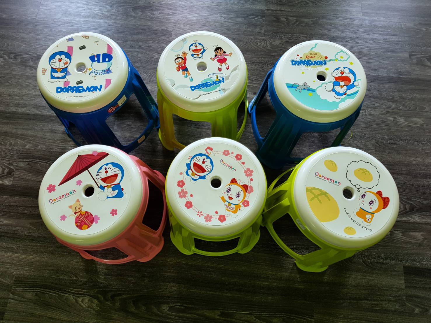 Small Evting เก้าอี้พลาสติก ลายโดราเอมอน เก้าอี้สูง ทรงกลม อย่าลืม !! กดติดตามร้าน "รับส่วนลดเพิ่ม" Doraemon ลิขสิทธิ์แท้ %