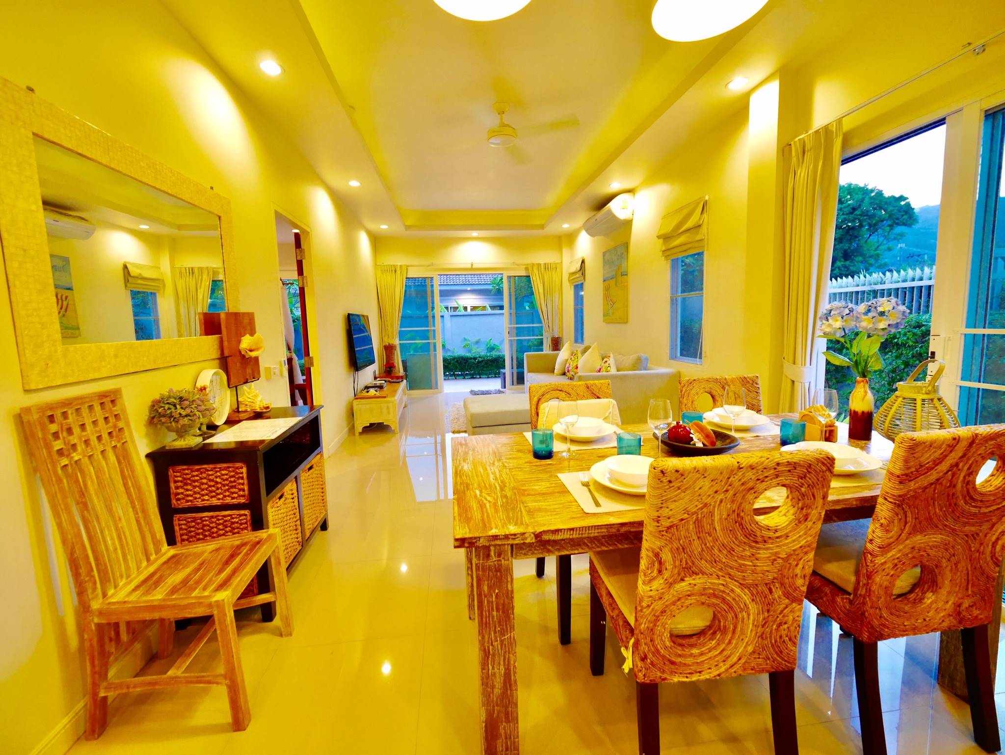 For Rent :Chalong Luxury Pool Villa 2 bed room 2 bath room