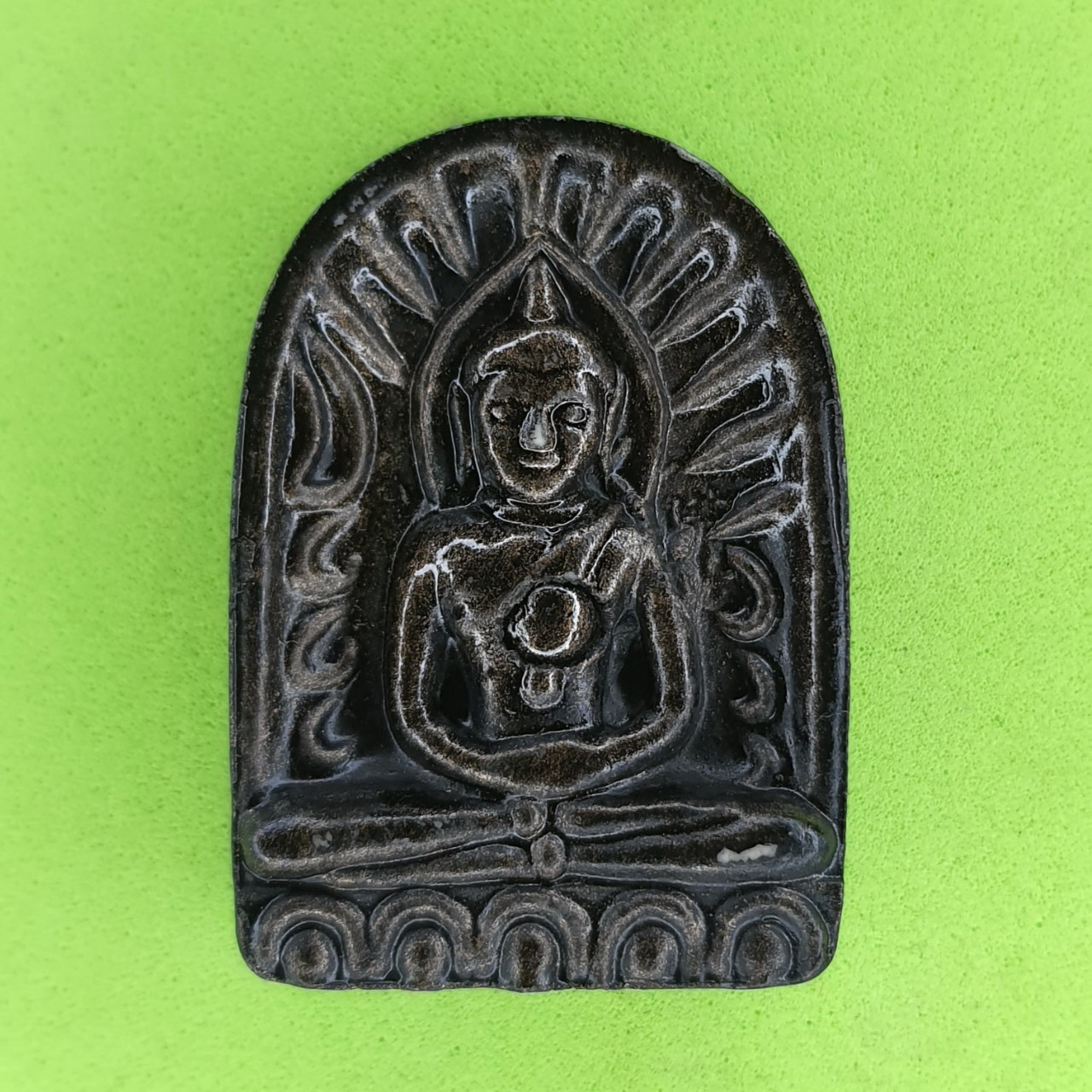 พระเครื่อง พระซุ้มกอ สีดำทำเก่า รุ่น มหาอำนาจวาสนา พระซุ้มกอแท้ พระแท้ พระเครื่องพระซุ้มกอ พระซุ้มกอเนื้อผง พระซุ้มกอกำแพงเพชร พระซุ้มกอพิมพ์กลาง