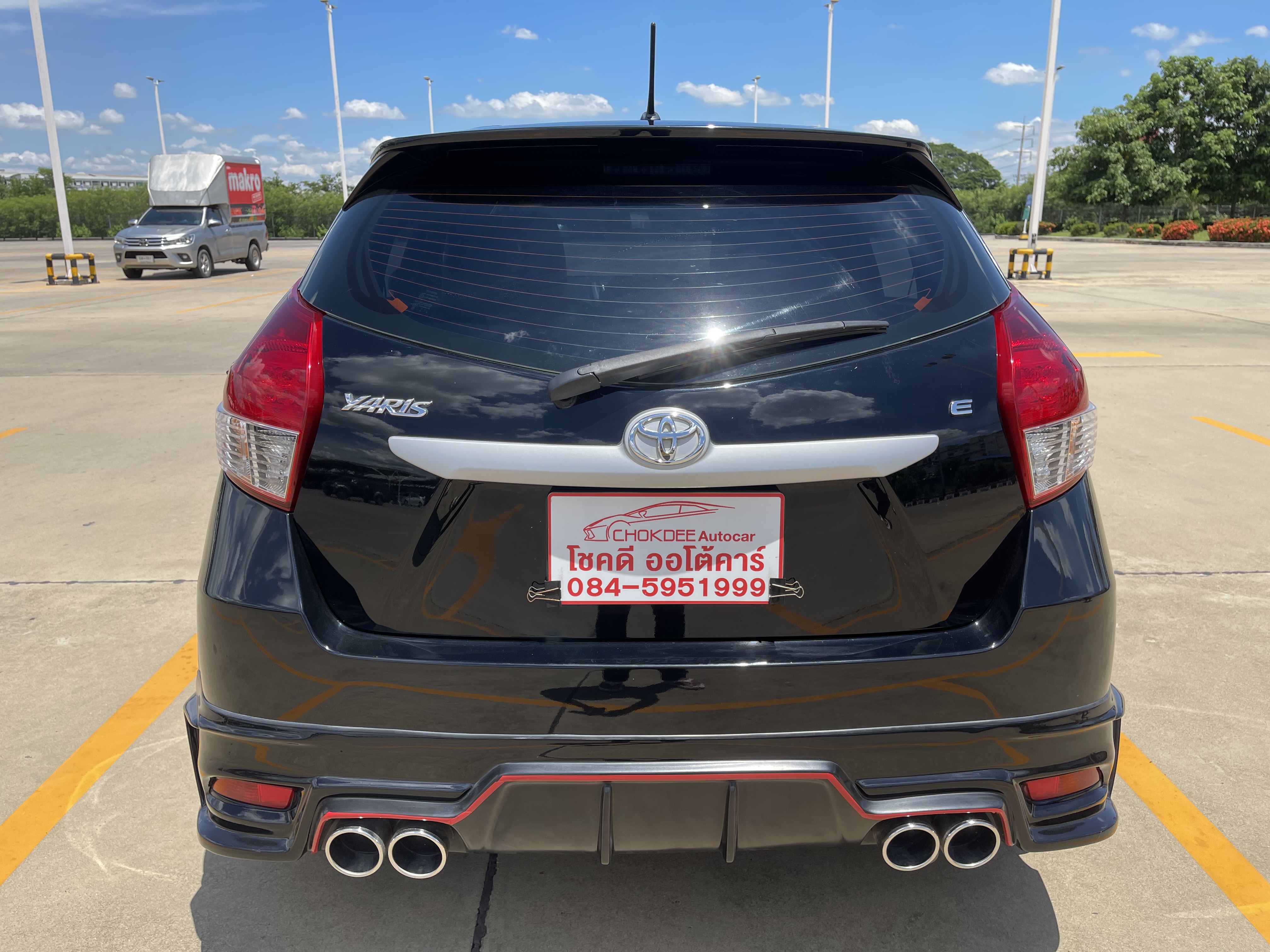 Toyota Yaris 1.2 E At 2017 ดำ