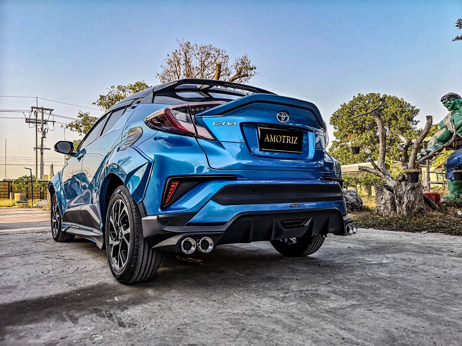 Toyota CH-R Lambo 2018 body kits by Amotriz