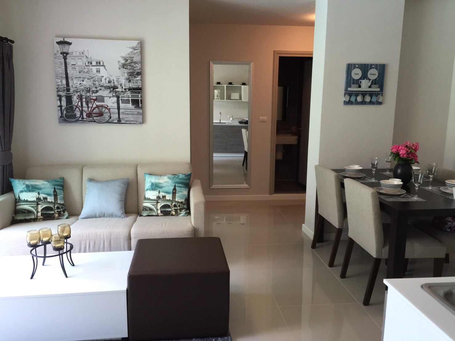 Kathu For Rent : 2Bed Dcondo mine Pool View Locate