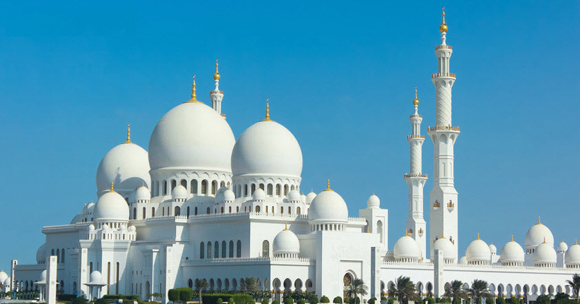 มัสยิด ชี้ค ซัยยิด (Sheikh Zayed Grand Mosque) ในอะบูดาบี 2