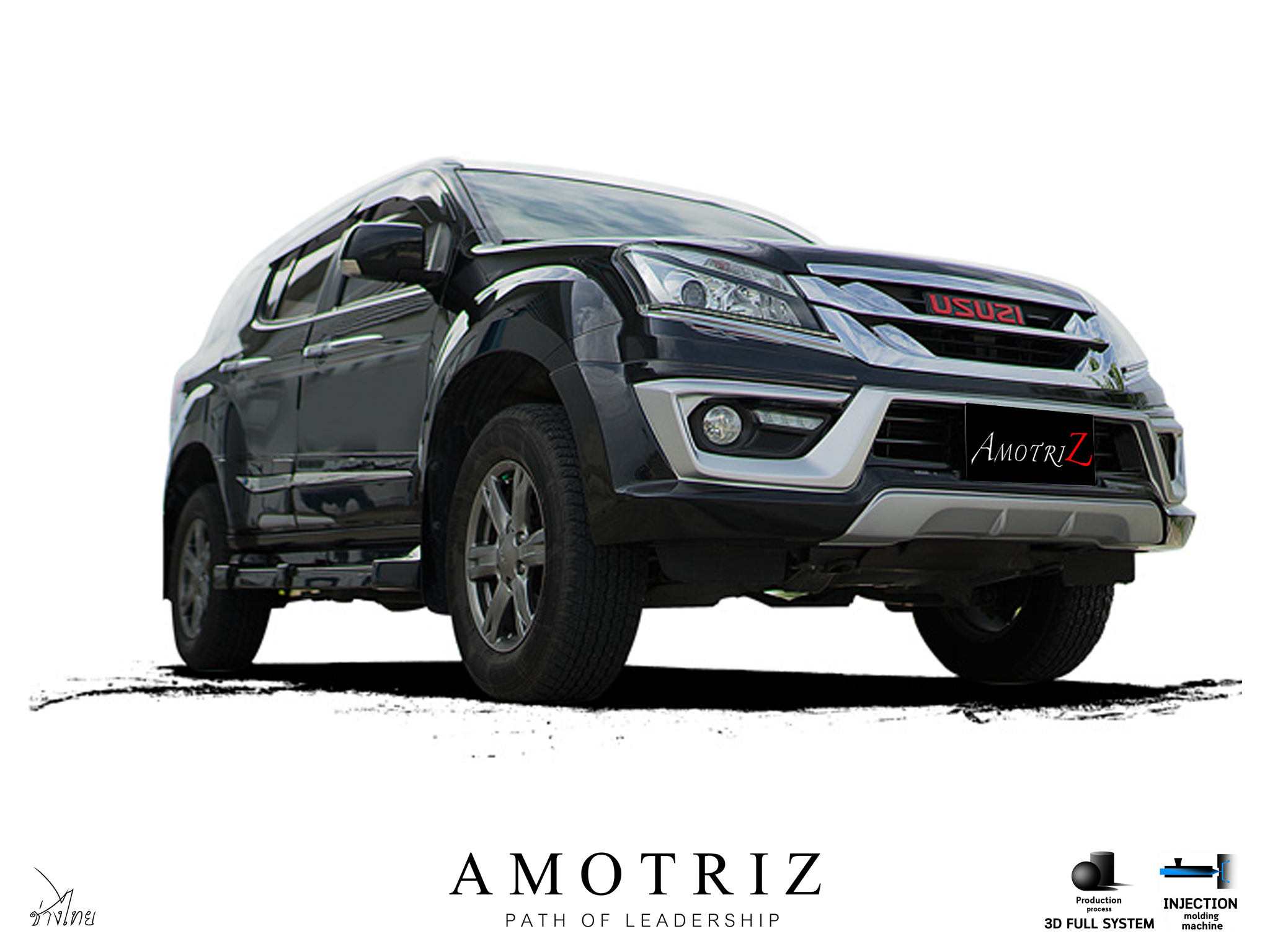 Isuzu MU-X 2014 body kits G2 by Amotriz