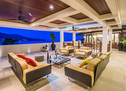 For Rent : Kamala Sea View Private Pool Villa in Kamala 6 Bedrooms 6 Bathrooms