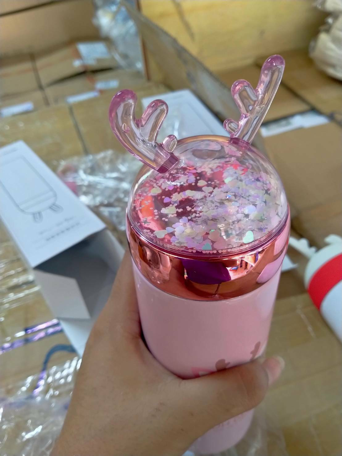 กระบอกน้ำสแตนเลส เรนเดียร์