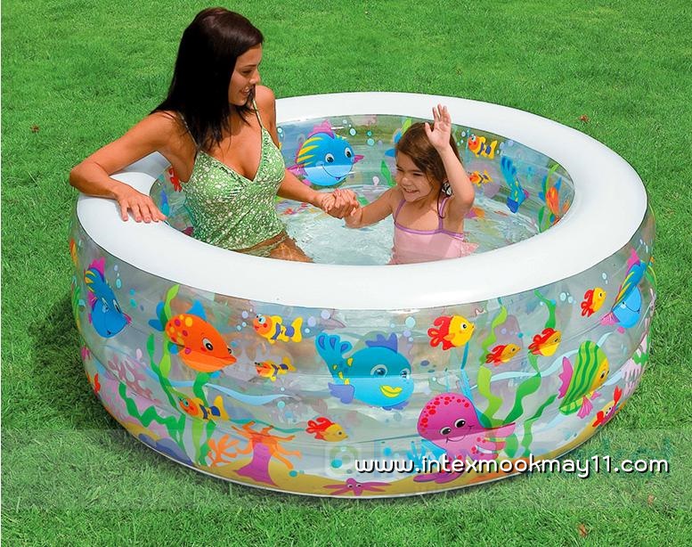 Intex Aquarium Swimming Pool สระน้ำเป่าลมแฟนซีสำหรับเด็ก 58480