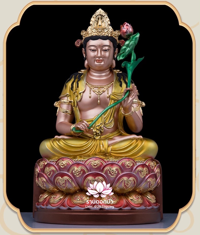 อัษฏมหาโพธิสัตว์ พระโพธิสัตว์แปดพระองค์ งานเรซิ่นคุณภาพสูง ขนาด 16 นิ้ว