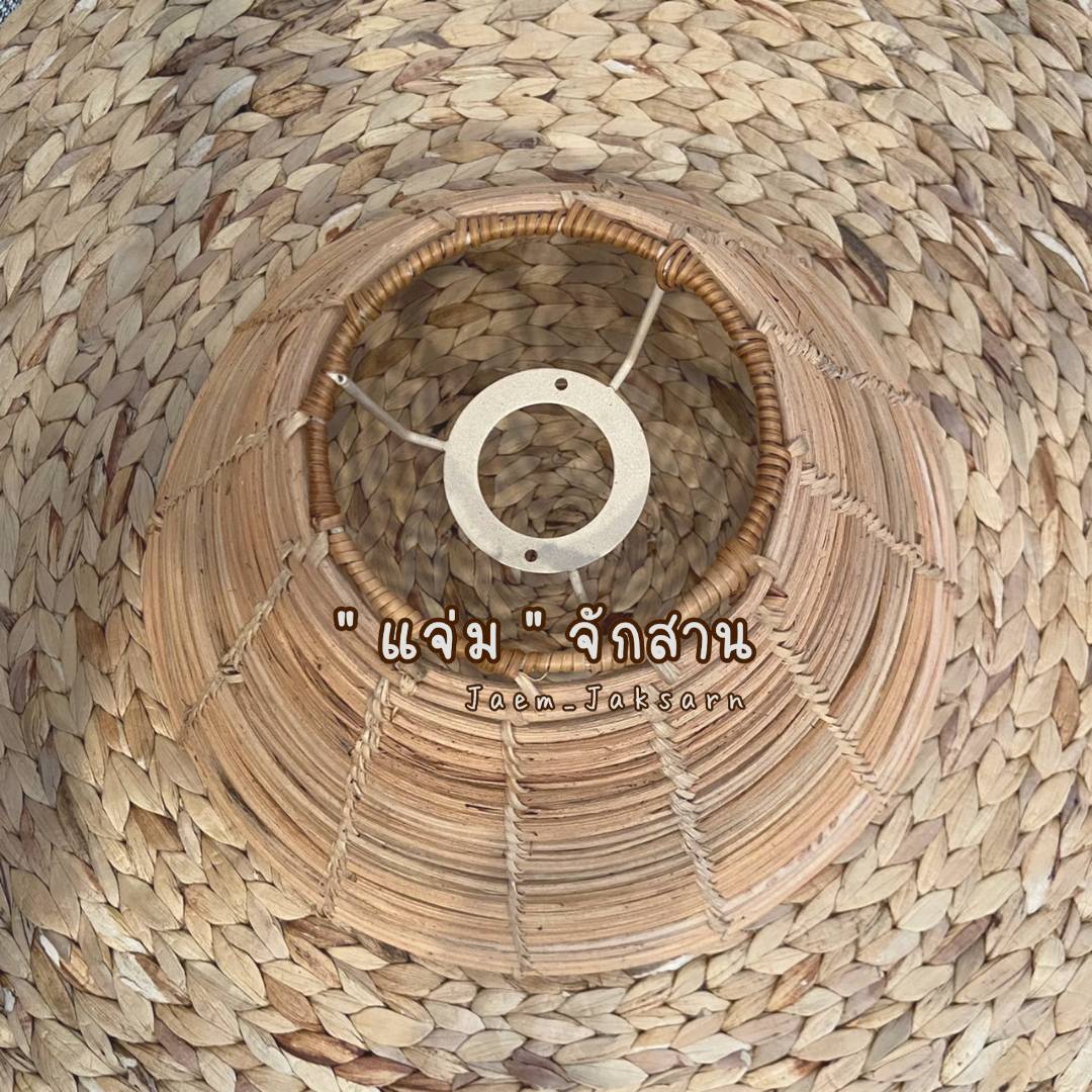 โคมไฟหวาย โคมไฟตกแต่ง โคมไฟ