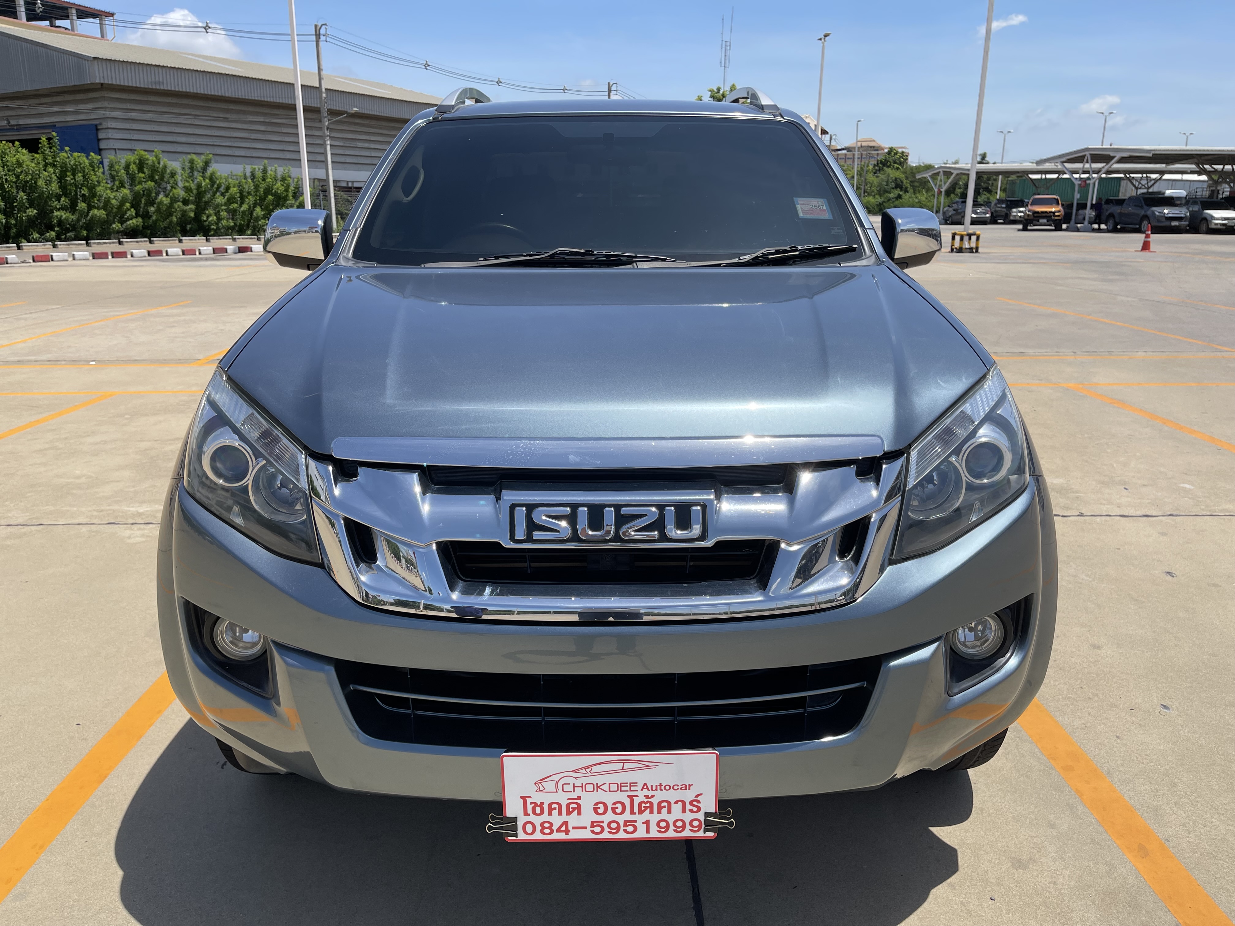 Isuzu Dmax All New 4ประตู Hilander 2.5 Vgs Z Prestige Navi At 2014 เทา