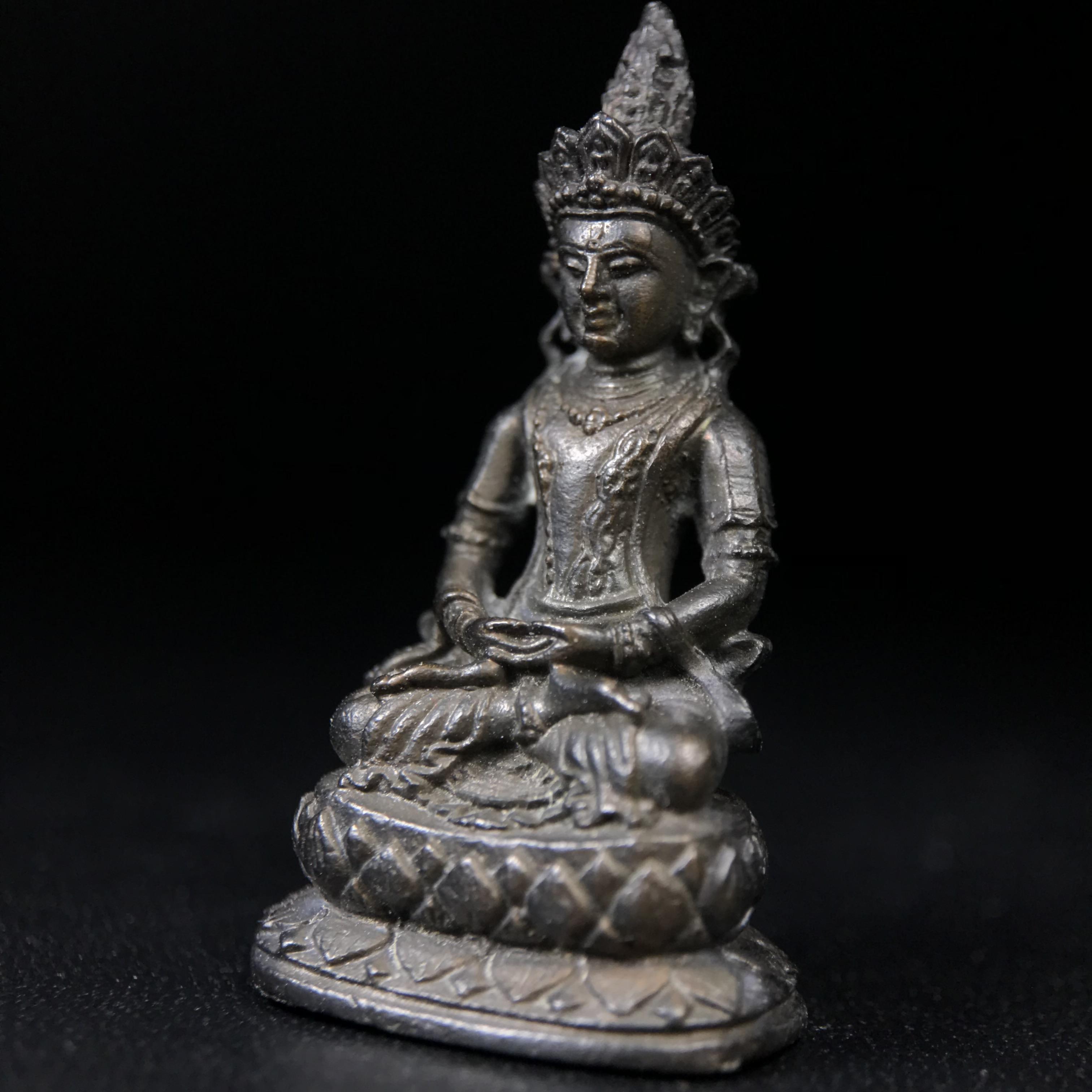 พระไวโรจนะพุทธ(กริ่งธิเบต) ท่านเจ้าคุณโพธิ์แจ้ง วัดมังกรกมลาวาส(เล่งเน่ยยี่) ปี 2515(รุ่นแรก) เนื้อนวโลหะ พิธีใหญ่ฉลอง ๑๐๐ปี วัดมังกรกมลาวาส (ในหลวงรัชกาลที่ ๙ ทรงเสด็จเททอง ) หลวงปู่โต๊ะ วัดประดู่ฉิมพลีเมตตาอธิษฐานจิตปลุกเสก (หายาก)