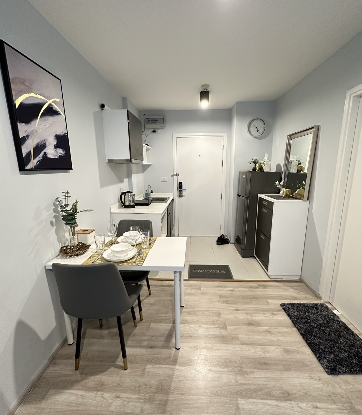 For Rent : Wichit, Zcape 3 Condominium, 1 bedroom 1 bathroom, 3rd flr.