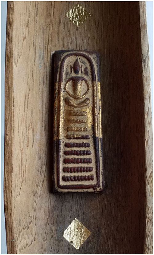 งานไม้เก่า-แผงพระพิมพ์ ทำเก่า 56cm