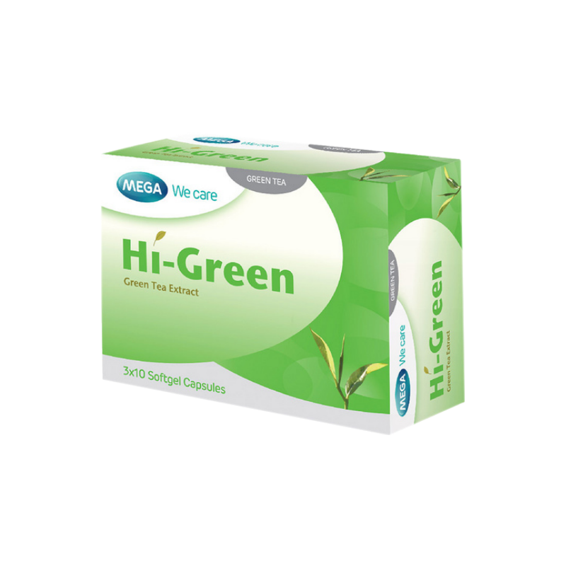 Mega We Care Hi-green 30 tablets