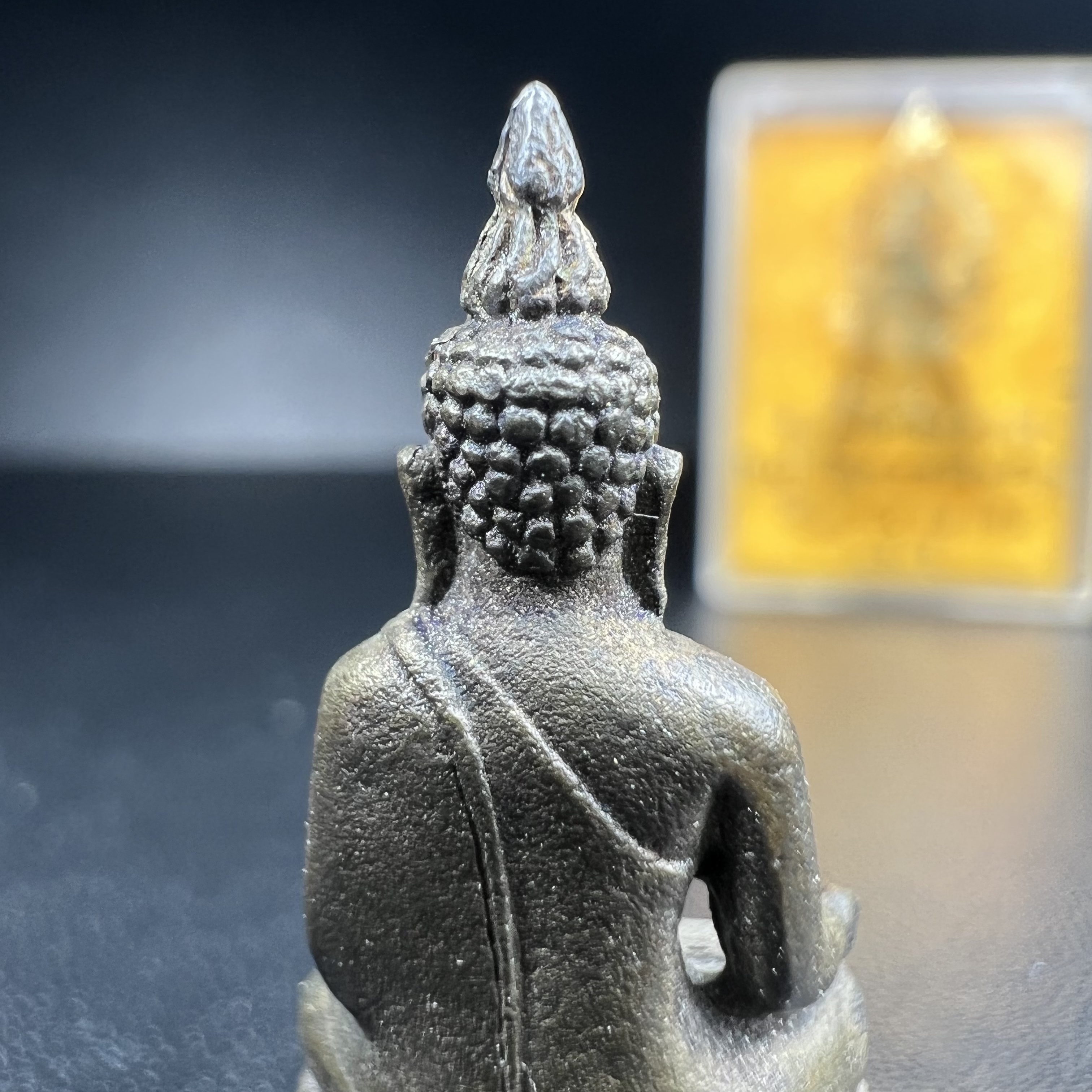 พระกริ่งไพรีพินาศ ภปร. รุ่นแรกของประเทศไทย วัดปทุมวนาราม ปี2535 เนื้อนวโลหะ นิยม งดงามกล่องครบ (ในหลวงรัชกาลที่9เสด็จเททอง)(1ใน3000องค์)หายาก