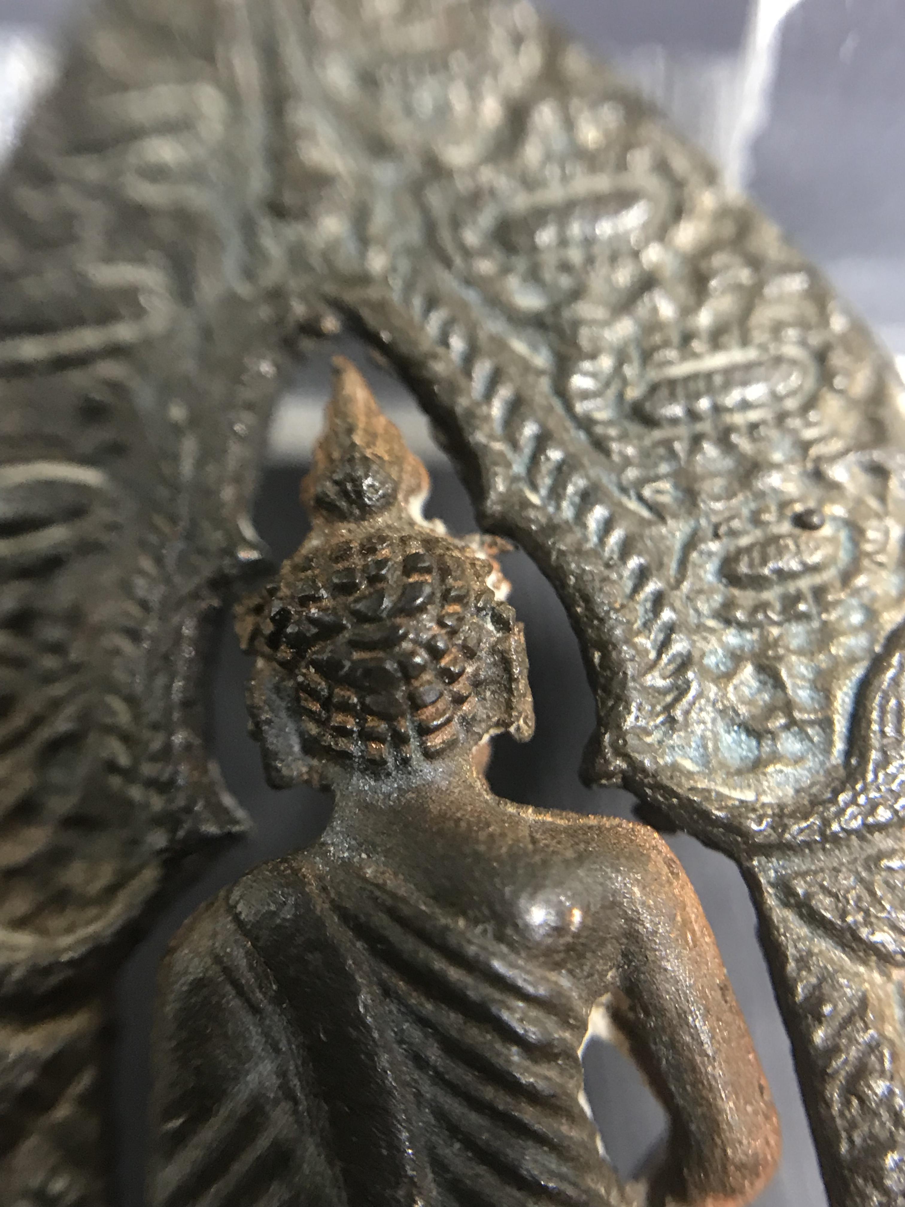 พระกริ่ง-พระชัยวัฒน์นิรันตราย สมโภชครบ108ปี วัดราชประดิษฐ์ ปี2515(ในหลวง ร.9 เสด็จเททอง)(1ใน999 องค์)