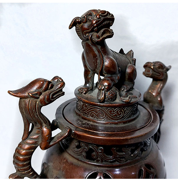 เตากำยาน ที่จุดกำยาน ของตกแต่งบ้านสไตล์จีน