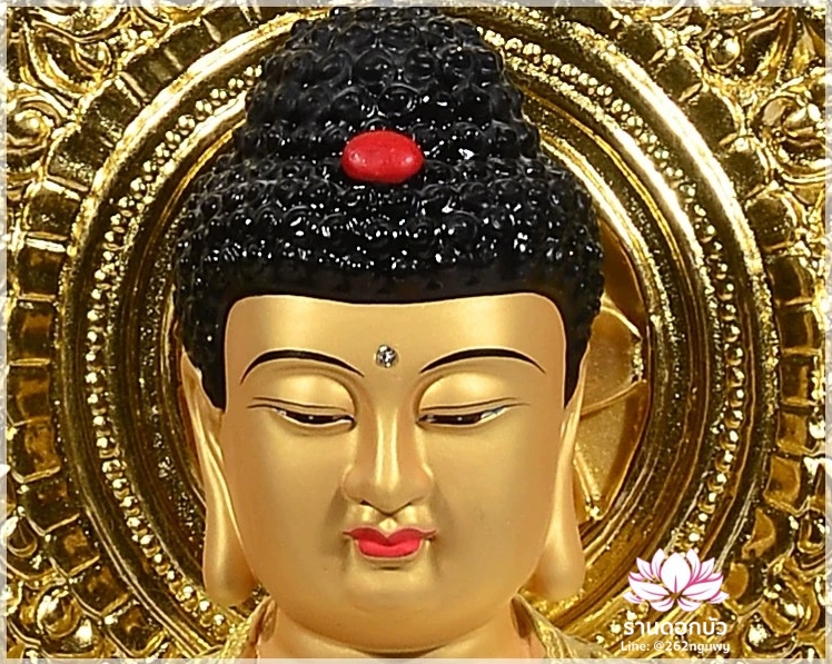 พระพุทธเจ้า (พระยูไล) พระโพธิสัตว์กวนอิม (กวนอิมผ่อสัก) พระมหาสถามปราปต์โพธิสัตว์ (ไต่ซีจี่ผ่อสัก) ปางยืนบนดอกบัว ขนาด 16/19/26/36 นิ้ว