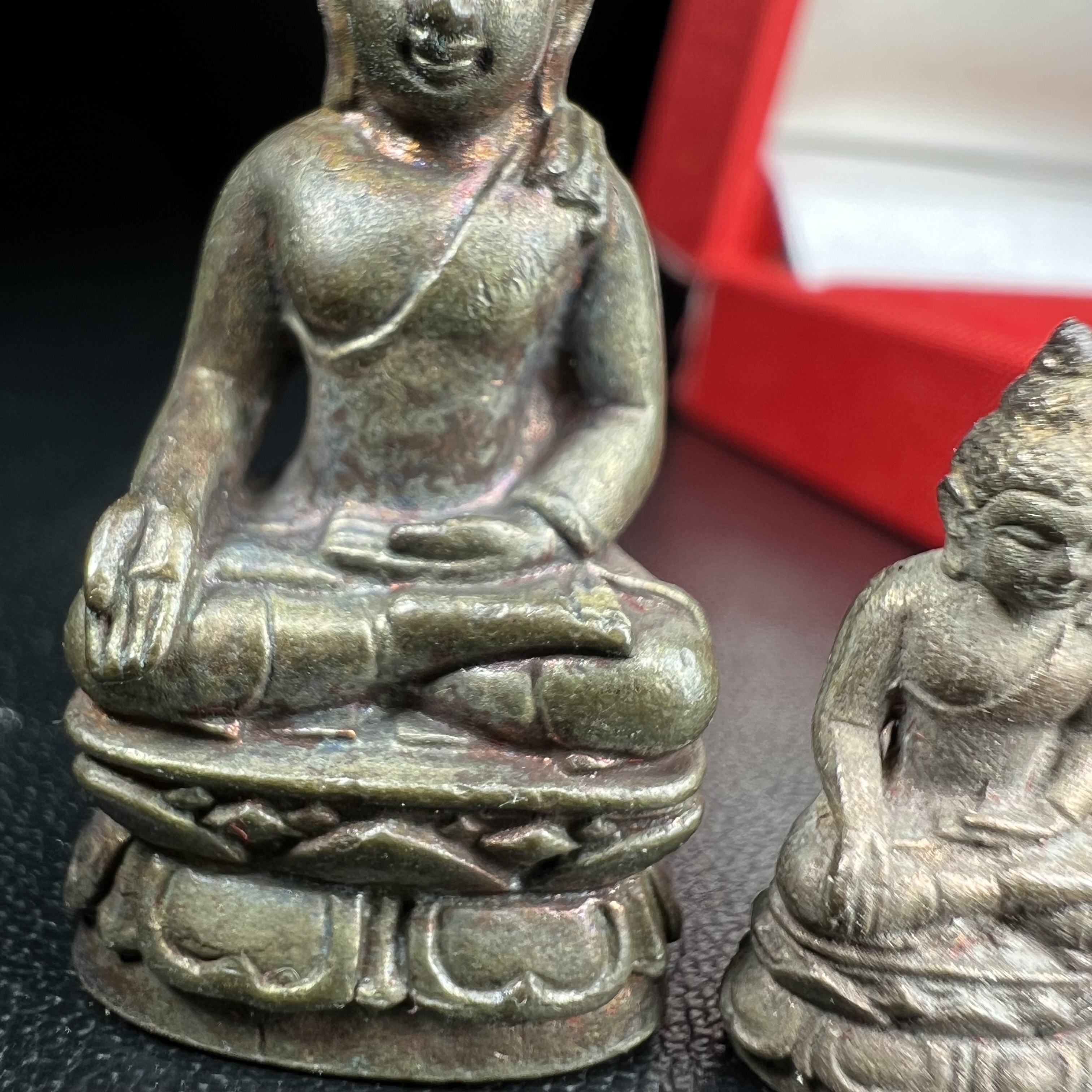 พระกริ่ง-พระชัยวัฒน์ ไพรีพินาศ วัดบวรนิเวศวิหาร ปี 2544 เนื้อสัมฤทธิ์ พิธีดีเยี่ยม สมเด็จพระญาณสังวร พระสังฆราช เสด็จจุดเทียนชัยและทรงอธิษฐานจิตด้วยพระองค์เอง(พิธีใหญ่นิยม)(1ใน9989องค์)