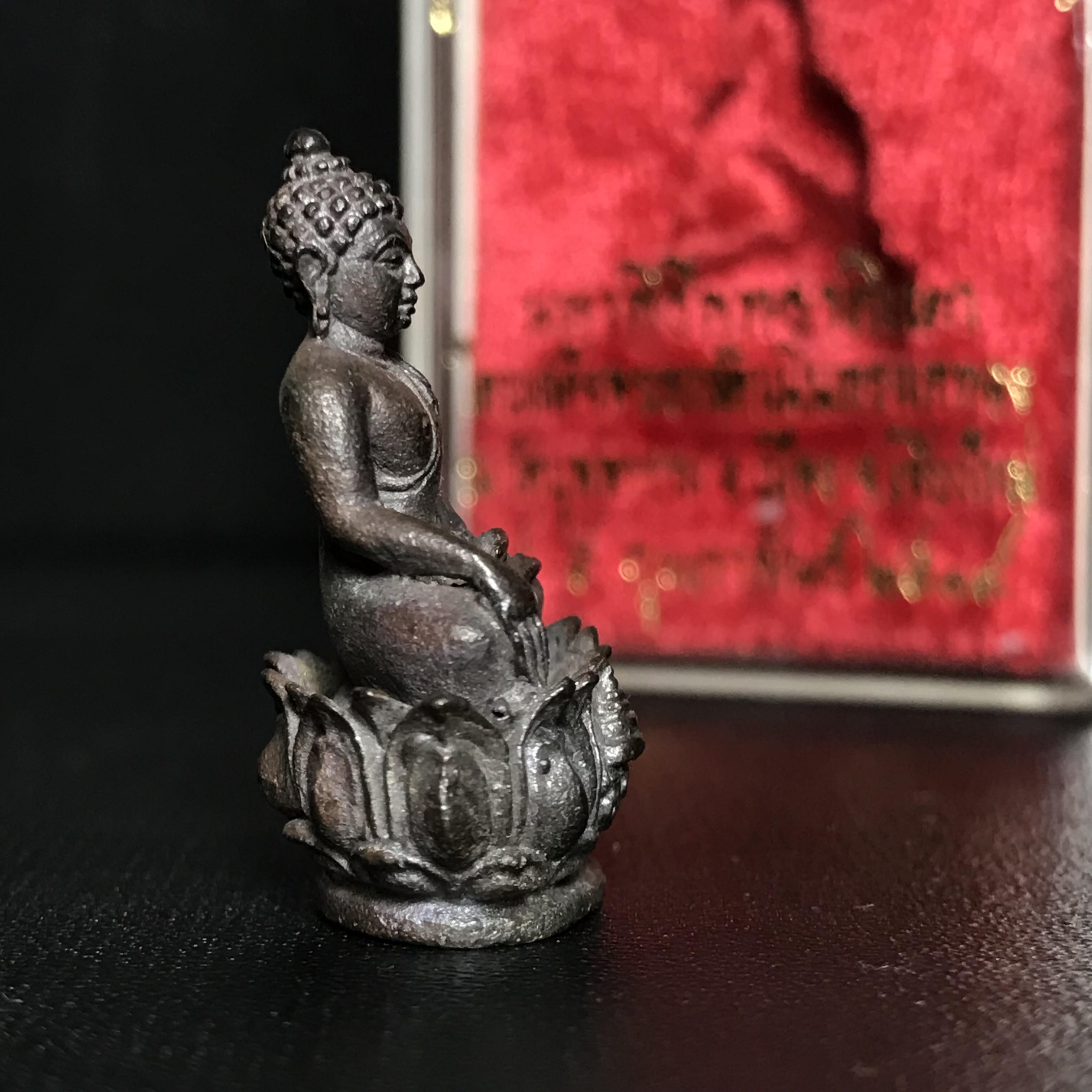 พระกริ่งบุพพาภิมงคล วัดบุพพาราม ปี2519 เนื้อนวโลหะ(***พระดีที่พ่อสร้างและพระราชทานนาม***)(ในหลวง ร.9 เสด็จเททอง)