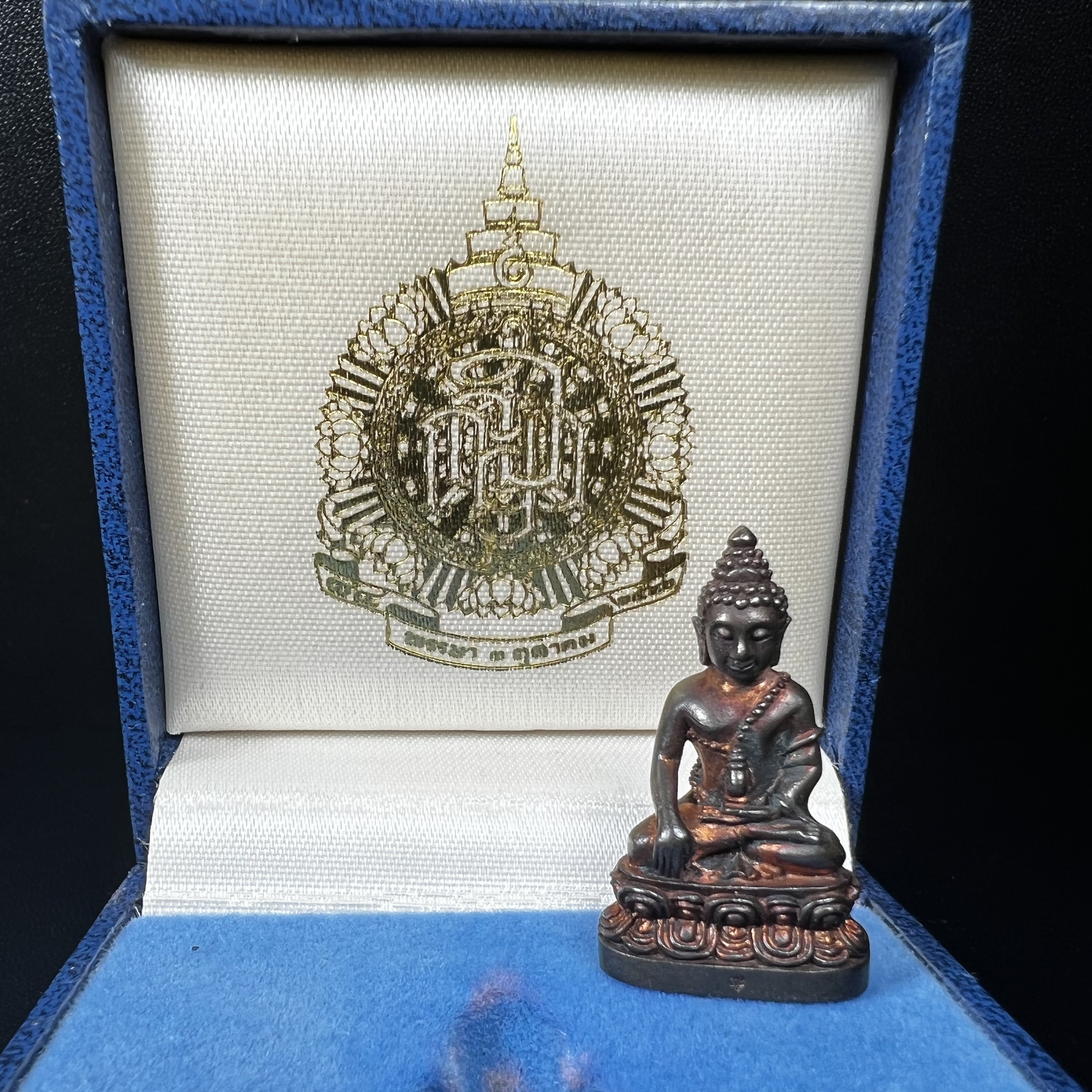 พระกริ่งครบ 7 รอบ สมเด็จพระญาณสังวร วัดบวรนิเวศวิหาร ปี2540 เนื้อโลหะผสม(นวโลหะ)(บรรจุเส้นพระเกศาสมเด็จพระญาณสังวร)