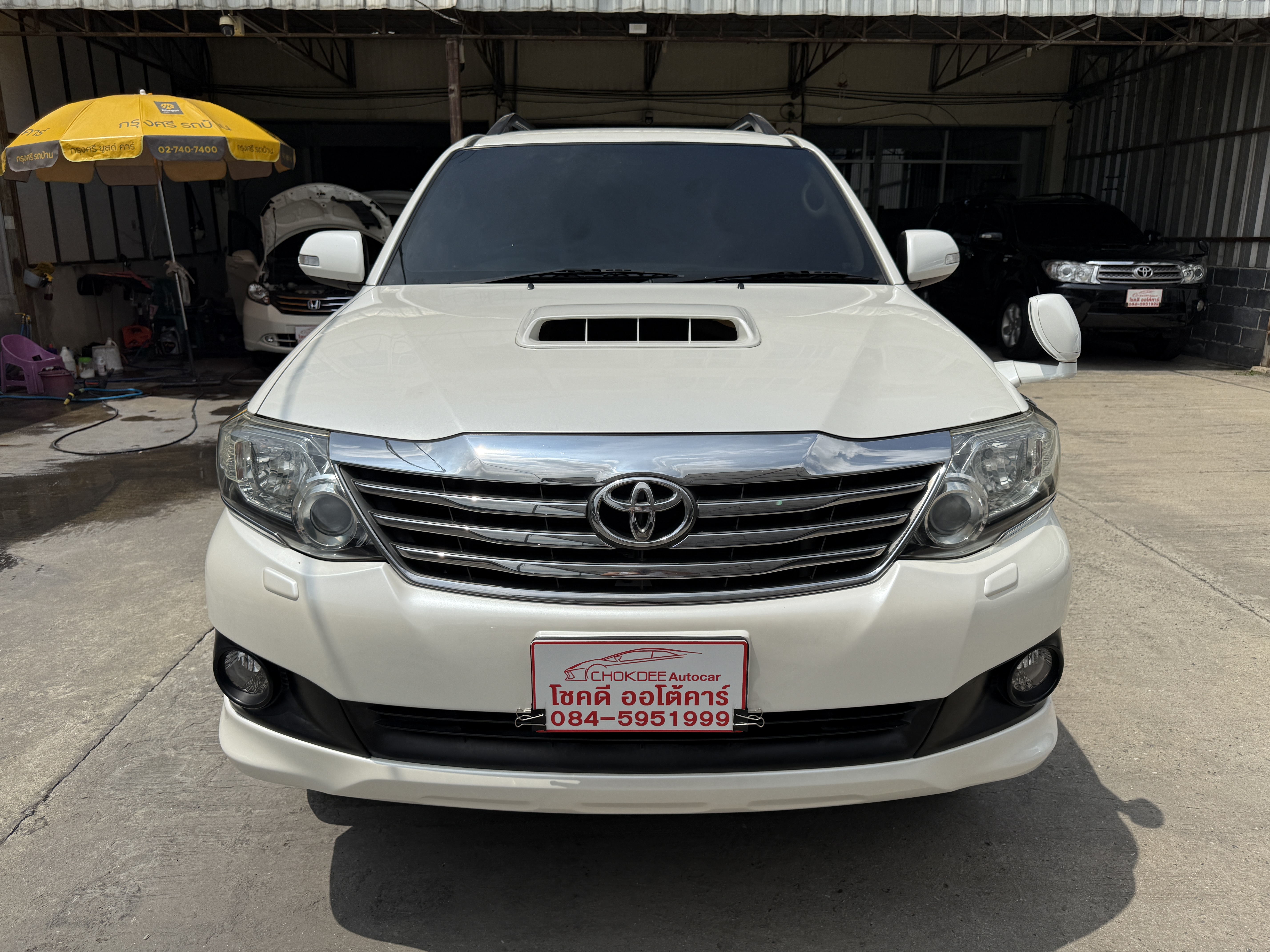 Toyota Fortuner Champ 3.0 V Navi 4WD At 2013 ขาวมุก