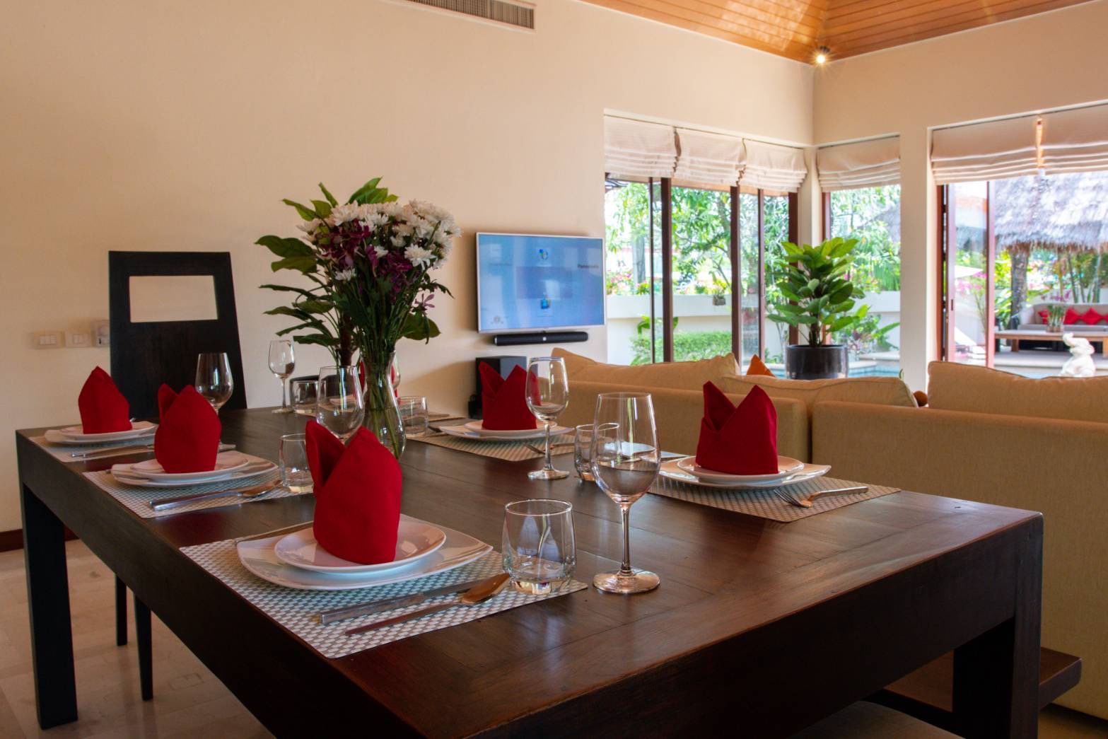 For Rent : Bangtao, Private Pool Villa, 3 Bedrooms 4 Bathrooms