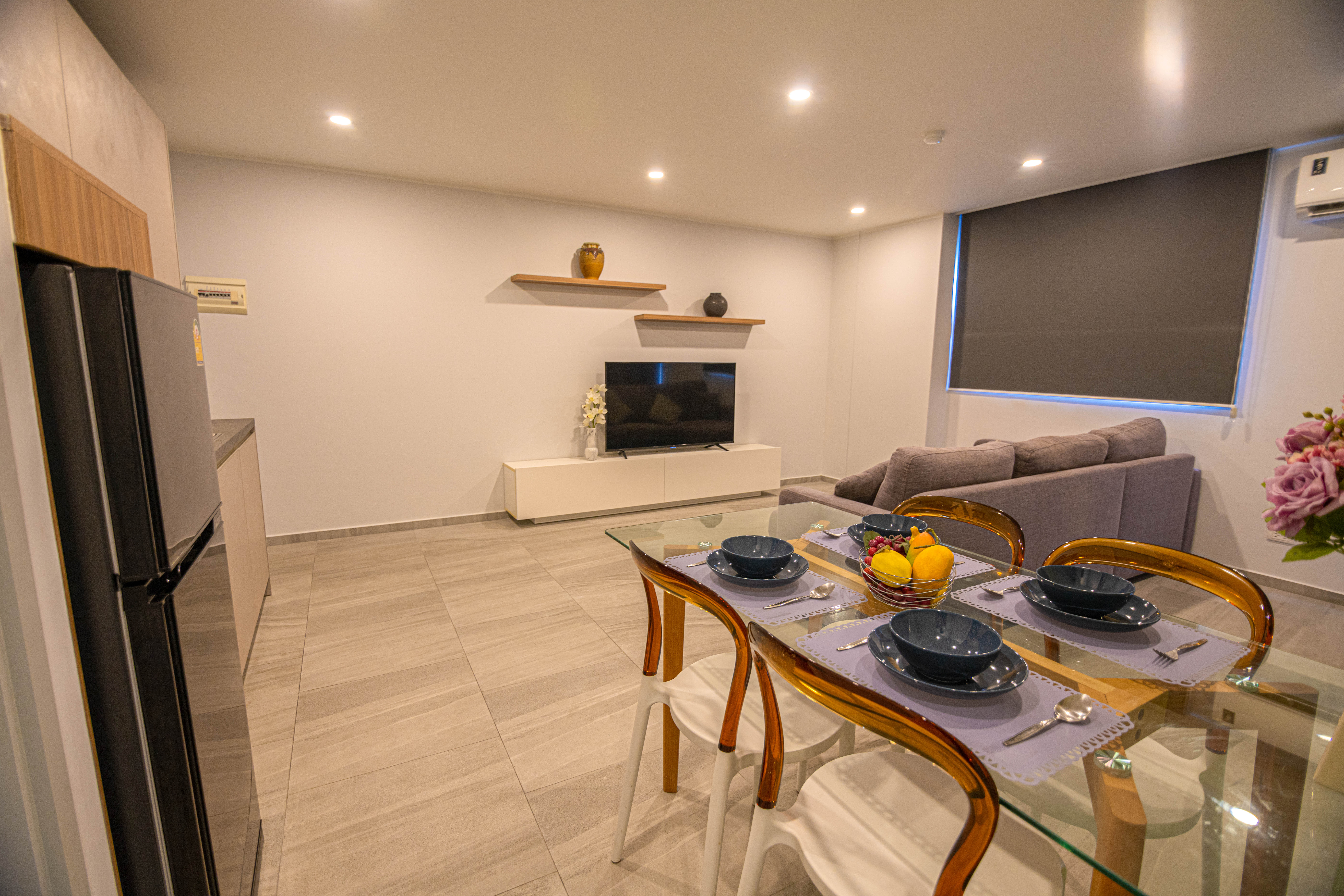 For Rent : Condo in Chalong area Tower III, 2 Bedroom 2 Bathroom, 5th flr.