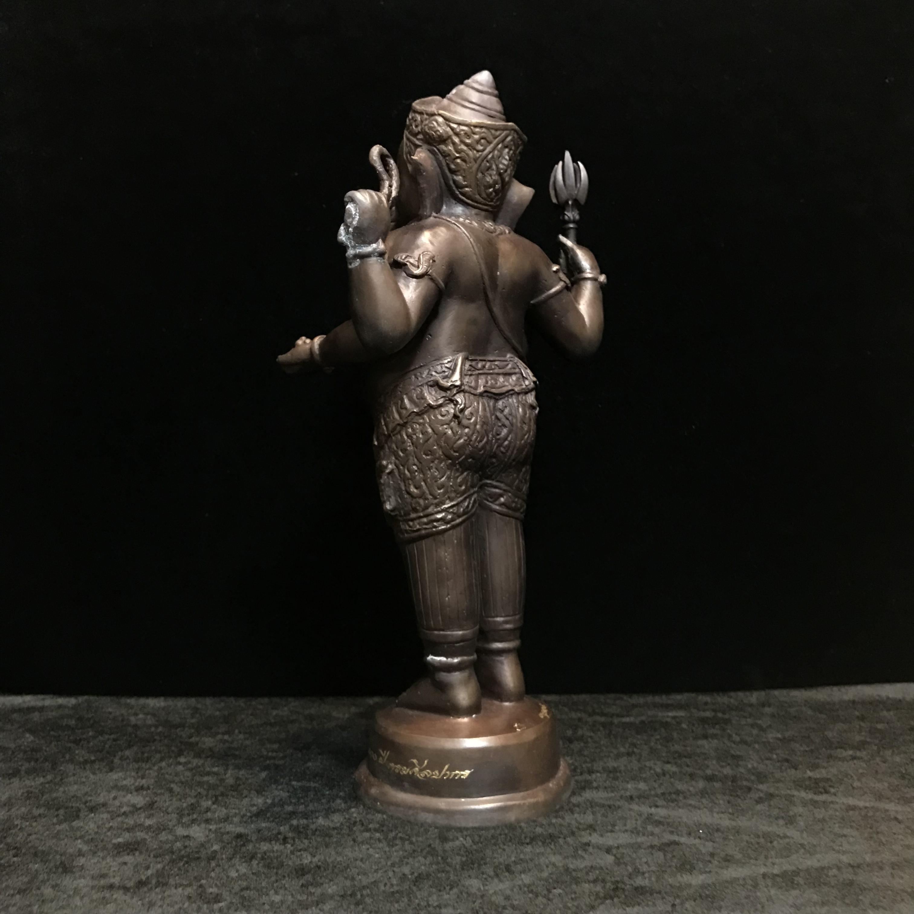 พระพิฆเนศ รุ่นครบรอบ100 ปี กรมศิลปากร ปี2556 ขนาดบูชา ปางประทานพร(องค์ยืน)สูง 10 นิ้วครึ่ง No.3109