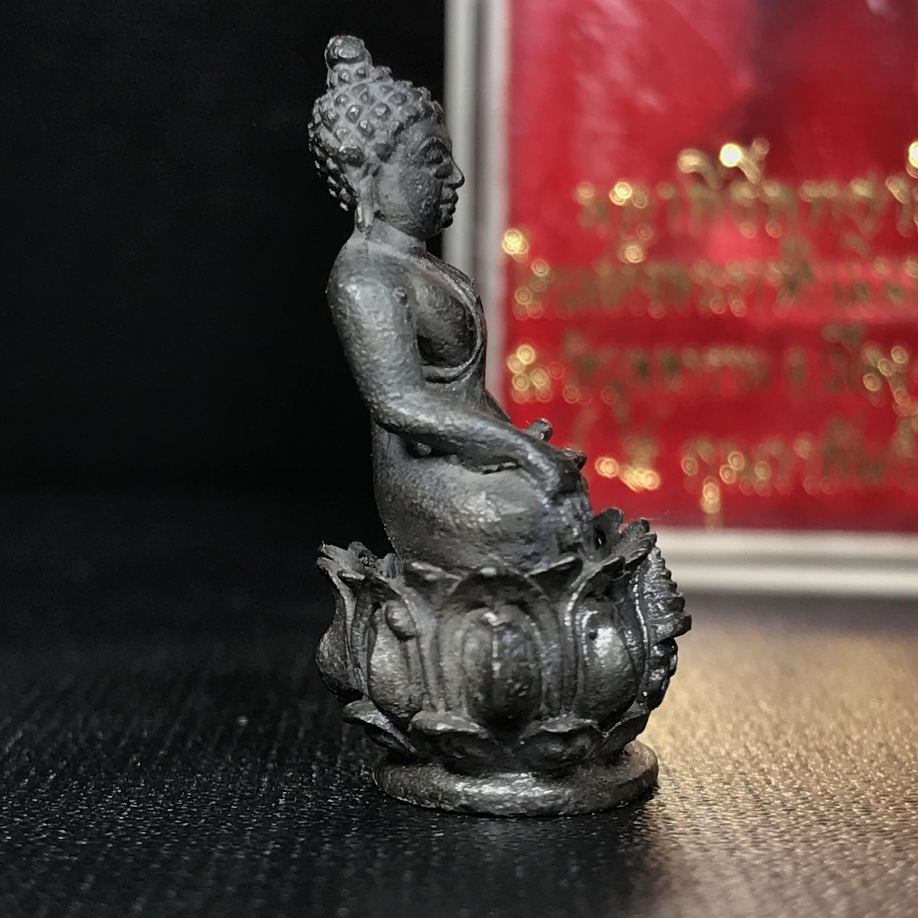 พระกริ่งบุพพาภิมงคล วัดบุพพาราม ปี2519 เนื้อนวโลหะ(***พระดีที่พ่อสร้างและพระราชทานนาม***)(ในหลวง ร.9 เสด็จเททอง)