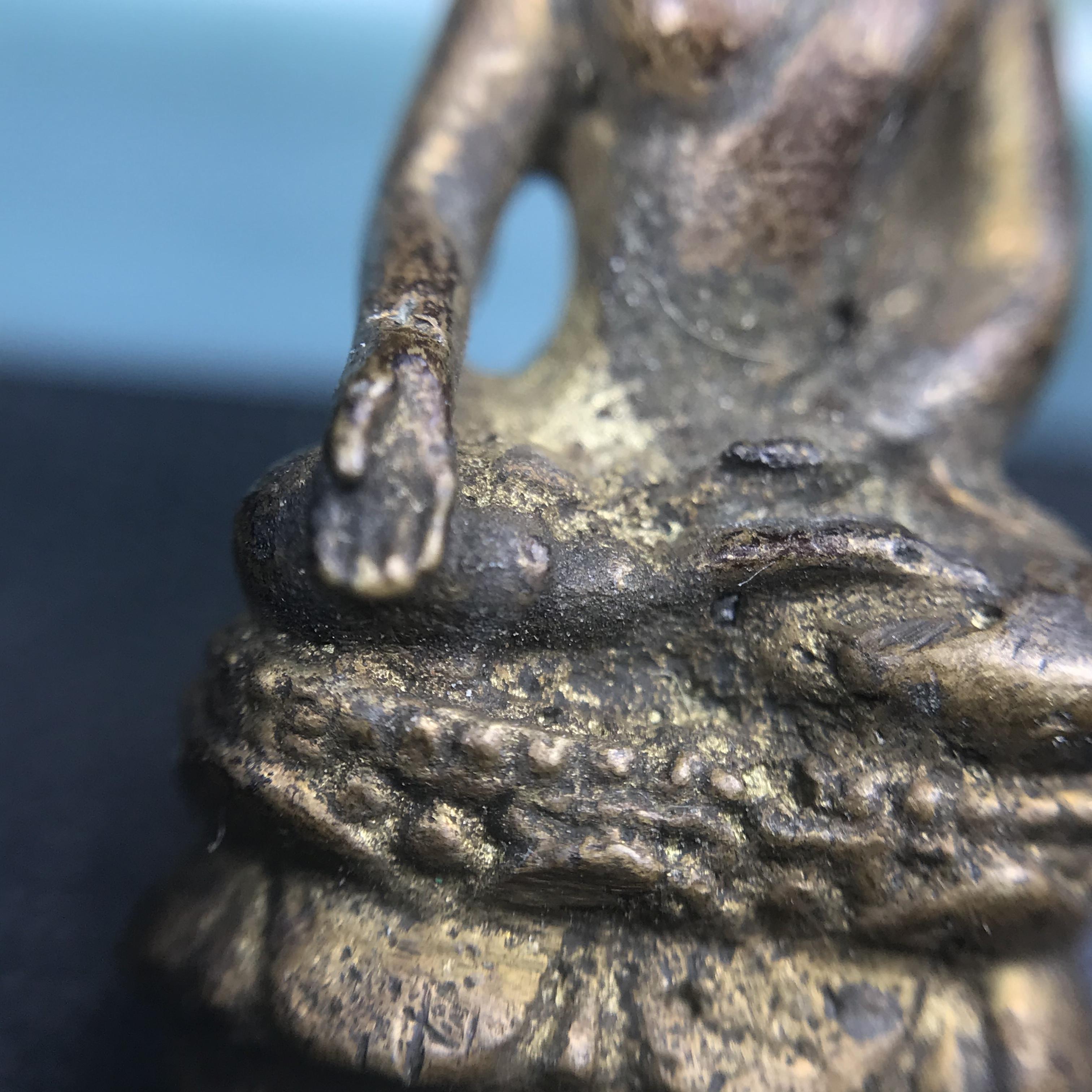 พระกริ่งไพรีพินาศ วัดบวรนิเวศ ปี2530 เนื้อทองผสม ที่ระลึกครบรอบ30ปี ธนาคารทหารไทย (มีส่วนผสมของชนวนเก่าของไพรีพินาศรุ่นแรก)อานุภาพยิ่งใหญ่ กำราบศัตรูพ่ายสิ้น พระไพรีพินาศ