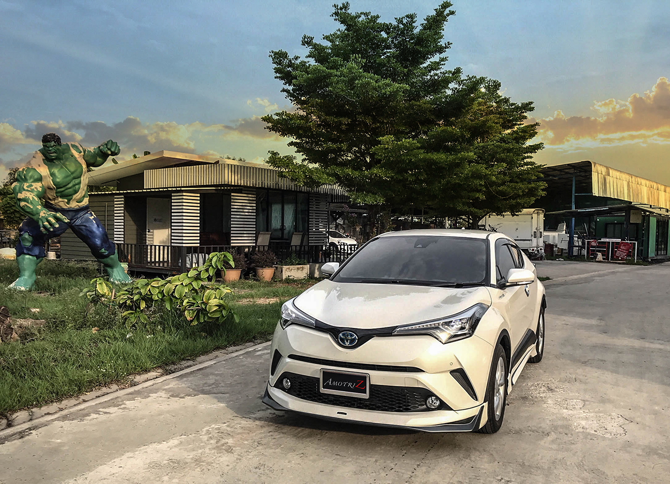 Toyota C-HR Space 2018 body kits by Amotriz