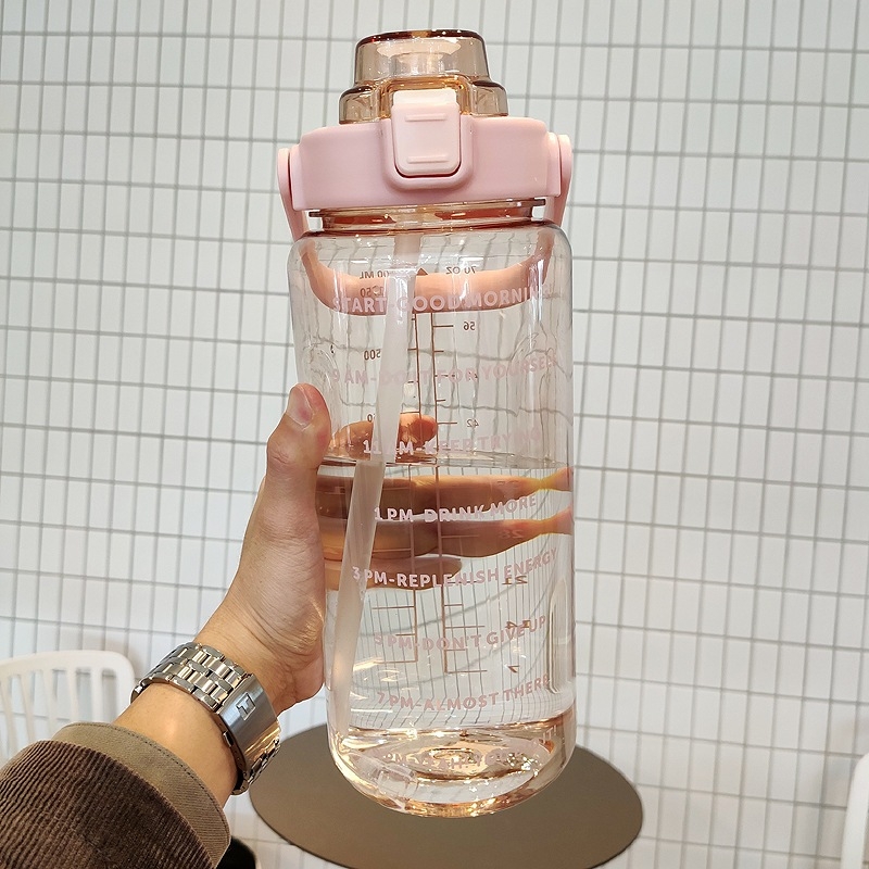 กระบอกน้ำ2ลิตร แบบใส