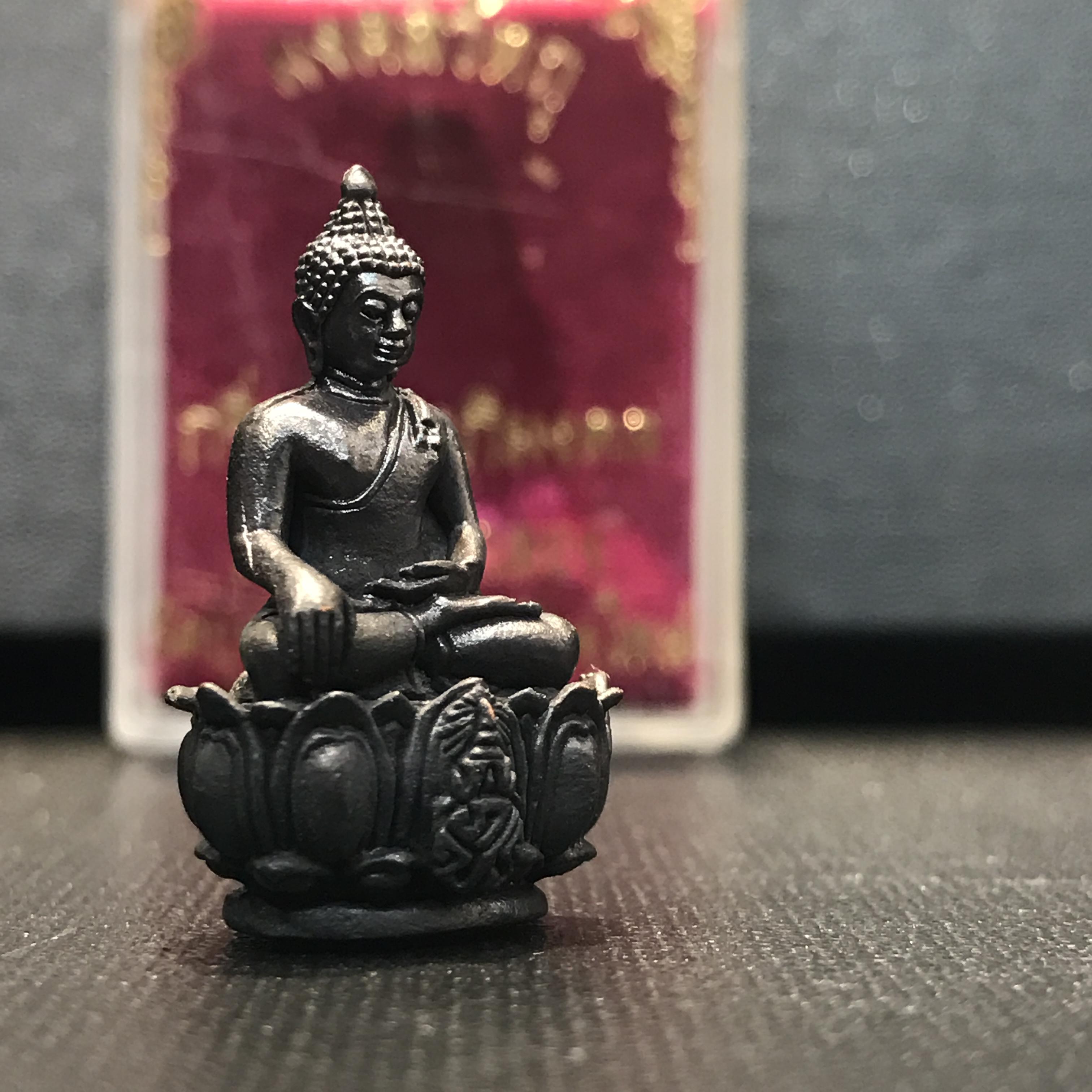 พระชัยวัฒน์บุพพาภิมงคล ภปร. วัดบุพพาราม ปี2519 เนื้อนวะโลหะ(***พระดีที่พ่อสร้างและพระราชทานนาม***)