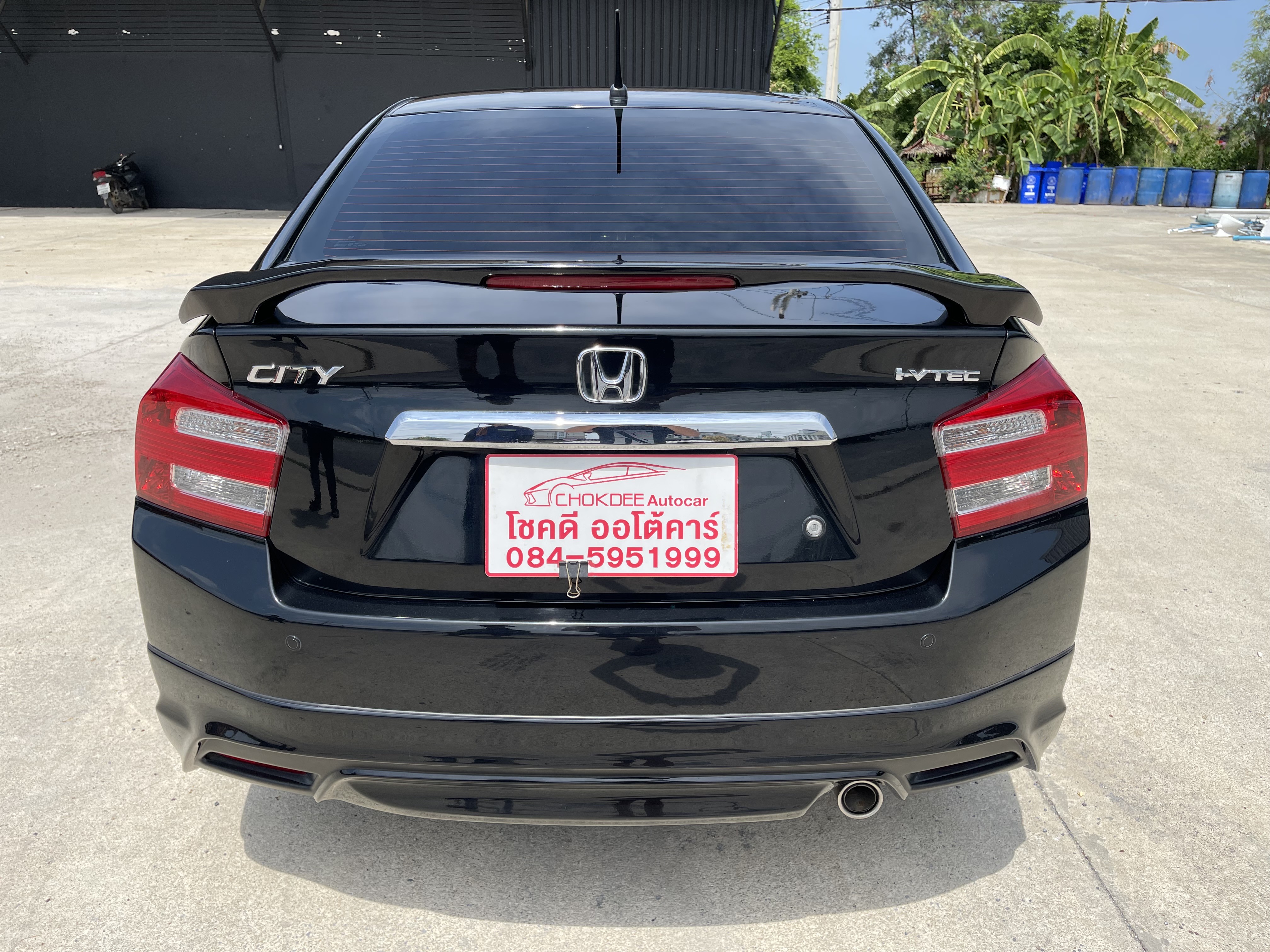 Honda City 1.5 SV At 2013 ดำ