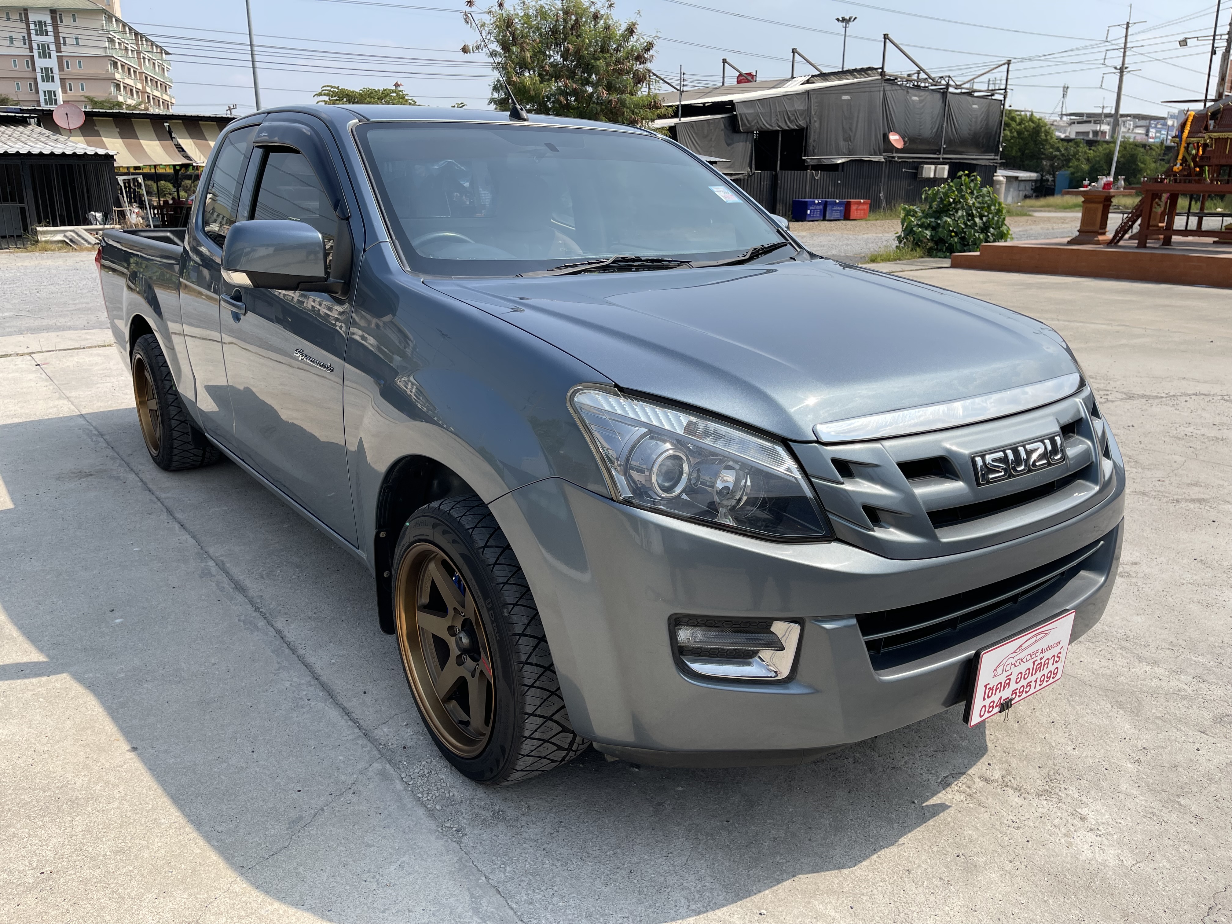 Isuzu Dmax All New Cab 2.5 L 2015 เทา