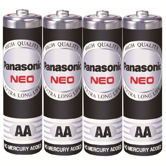 ถ่านไฟฉาย R6NT/4SL AA (แพ็ค 4 ก้อน) Panasonic NEO
