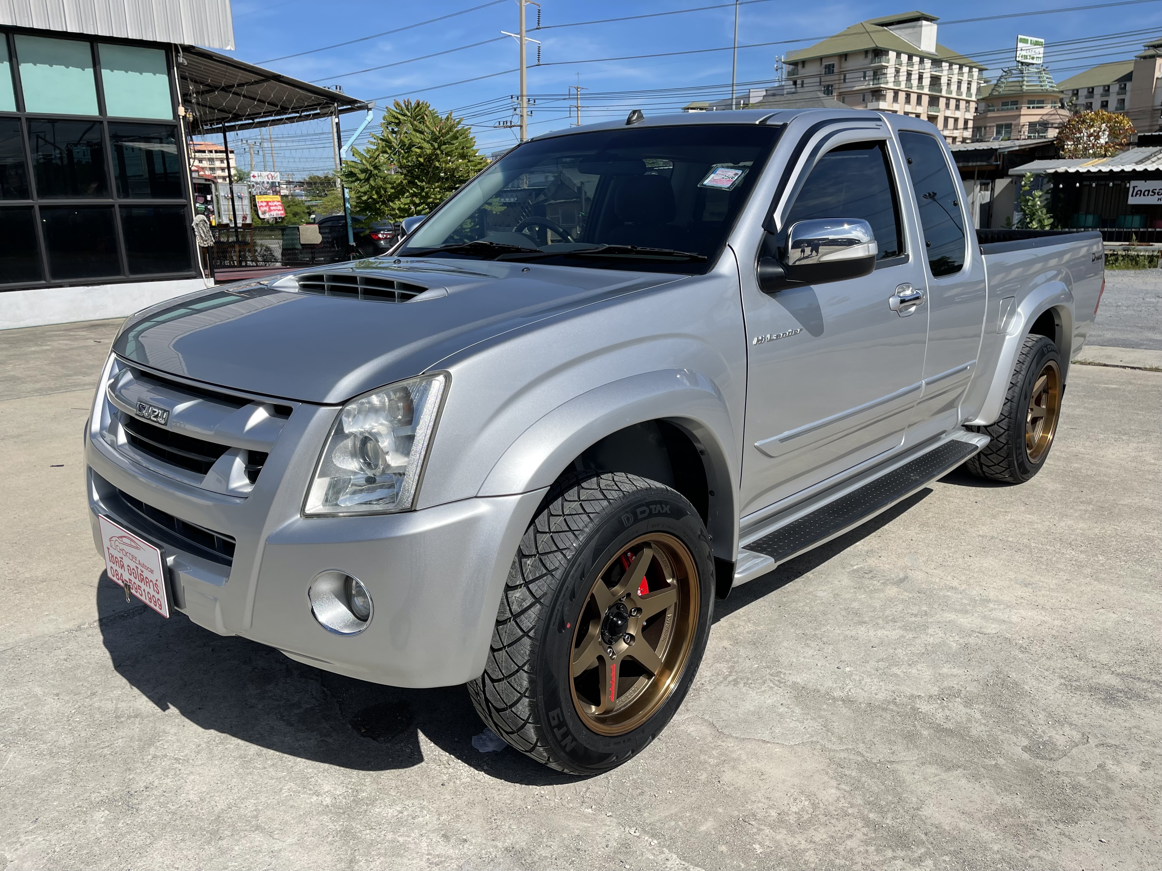 Isuzu Dmax Cab Hi-Lander 3.0 Vgs Abs Airbag 2010 เงิน