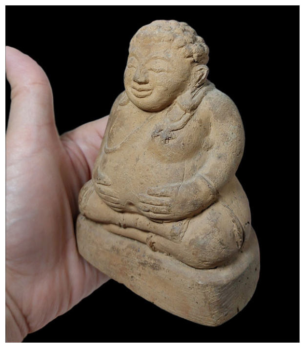 พระสังกัจจายน์เก่า อยุธยาปลายๆ-BPT2656-