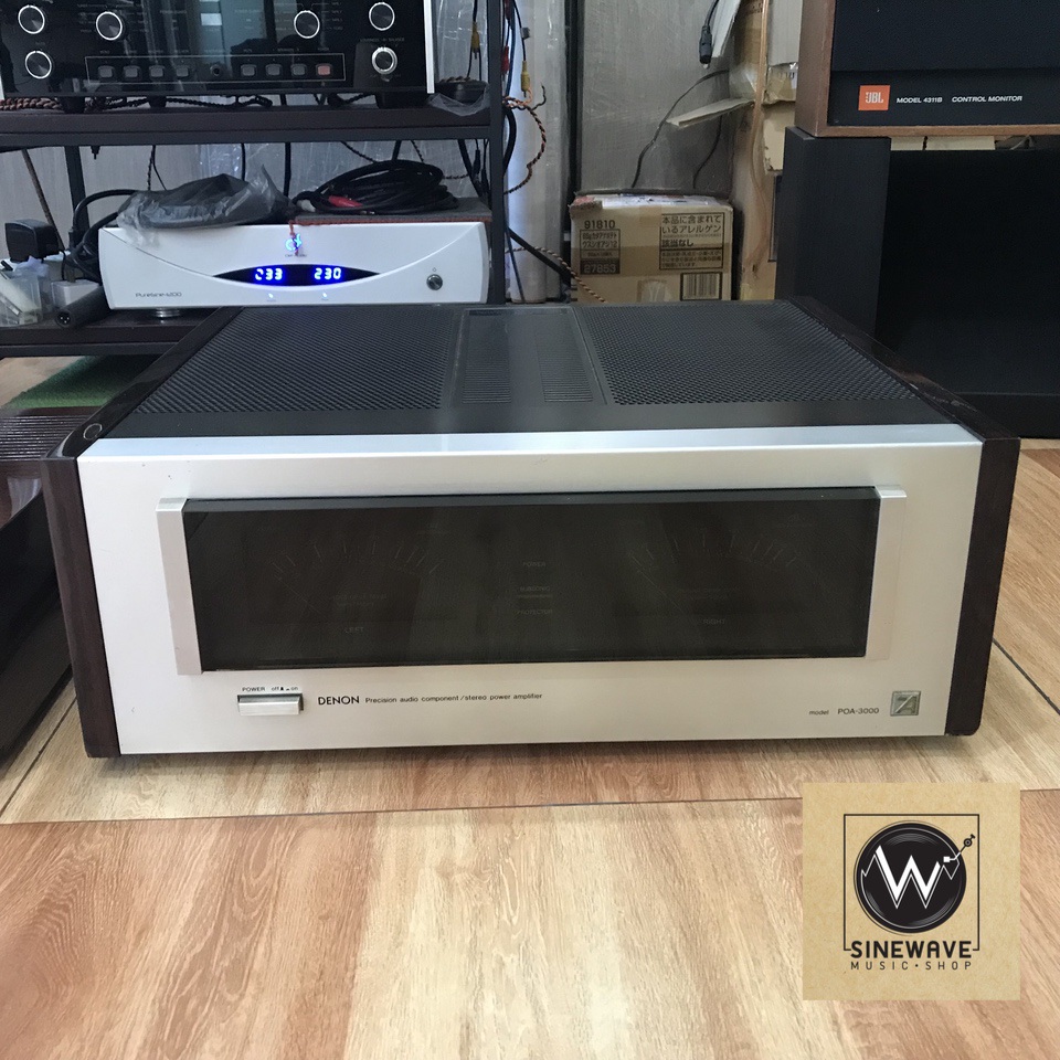 ฝากขาย Pre + Power ยี่ห้อ Denon รุ่น PRA-2000 + POA-3000 (Made in Japan)