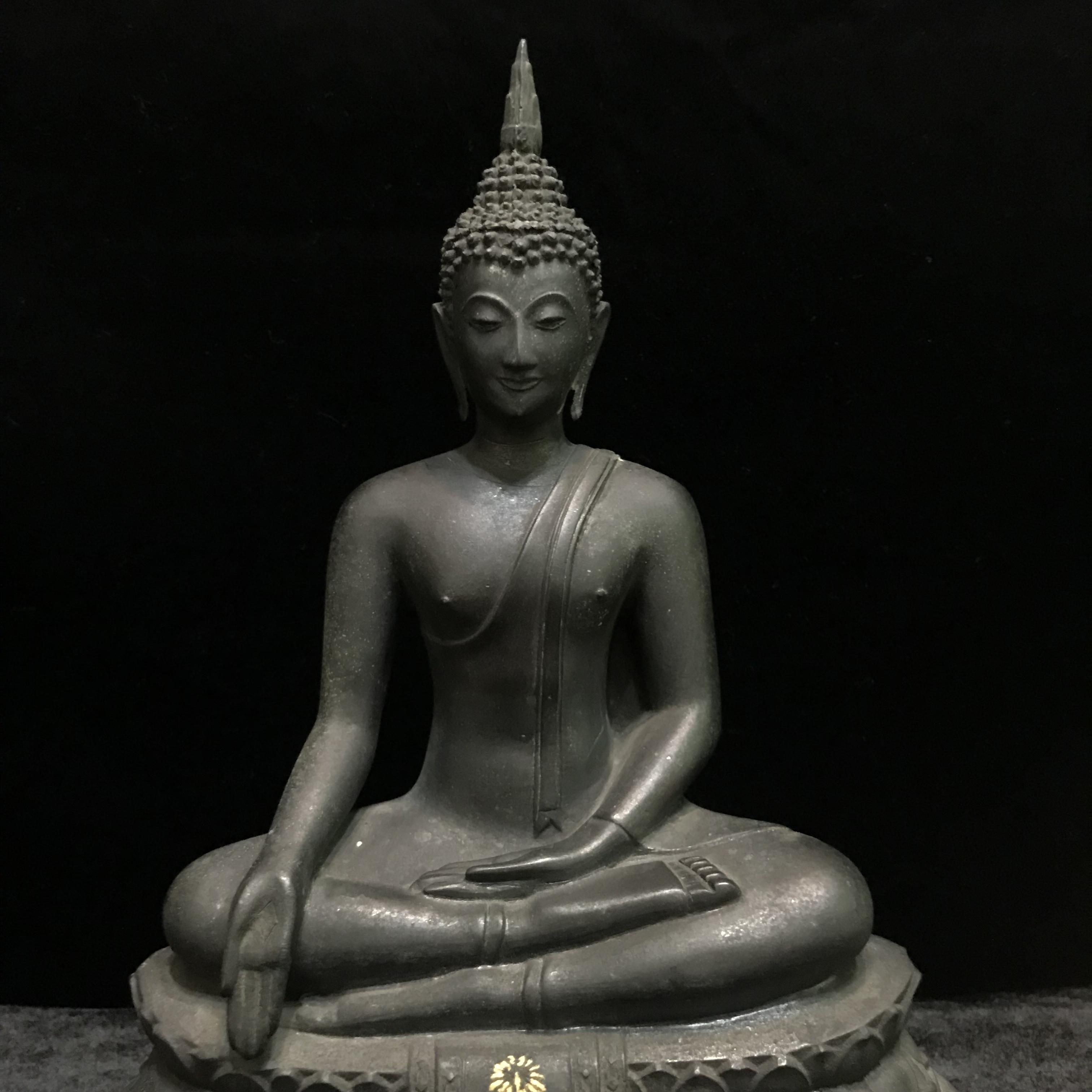 พระพุทธรูปบูชา ภปร วัดบวรนิเวศวิหาร ปี2508 บล็อกหนังไก่ หน้าตัก5นิ้ว(ที่สุดของพระบูชา ภปร วัดบวร)