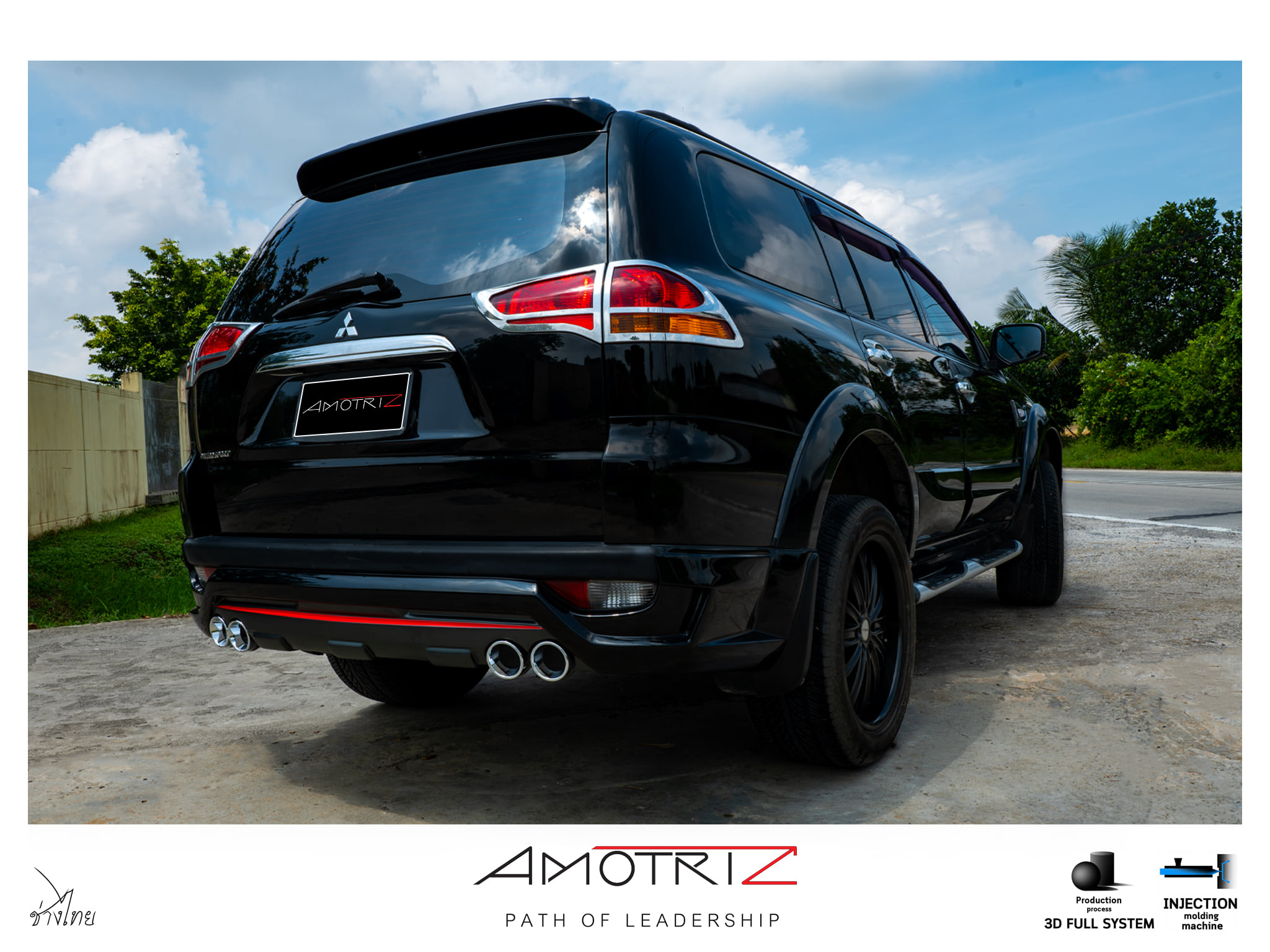 Mitsubishi Pajero 2008-2013 body kits by Amotriz