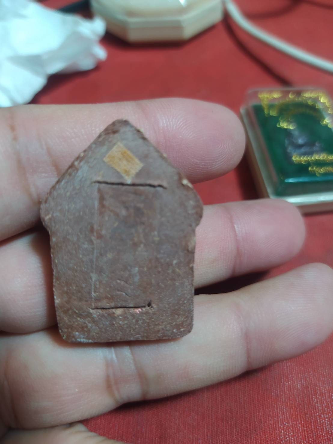 ขุนแผน ผิดพิมพ์ หลวงพ่อขันตี ญาณวโร มวลสาร ผงพุทธคุณ 108 จีวร พลอย ข้าวสารหิน