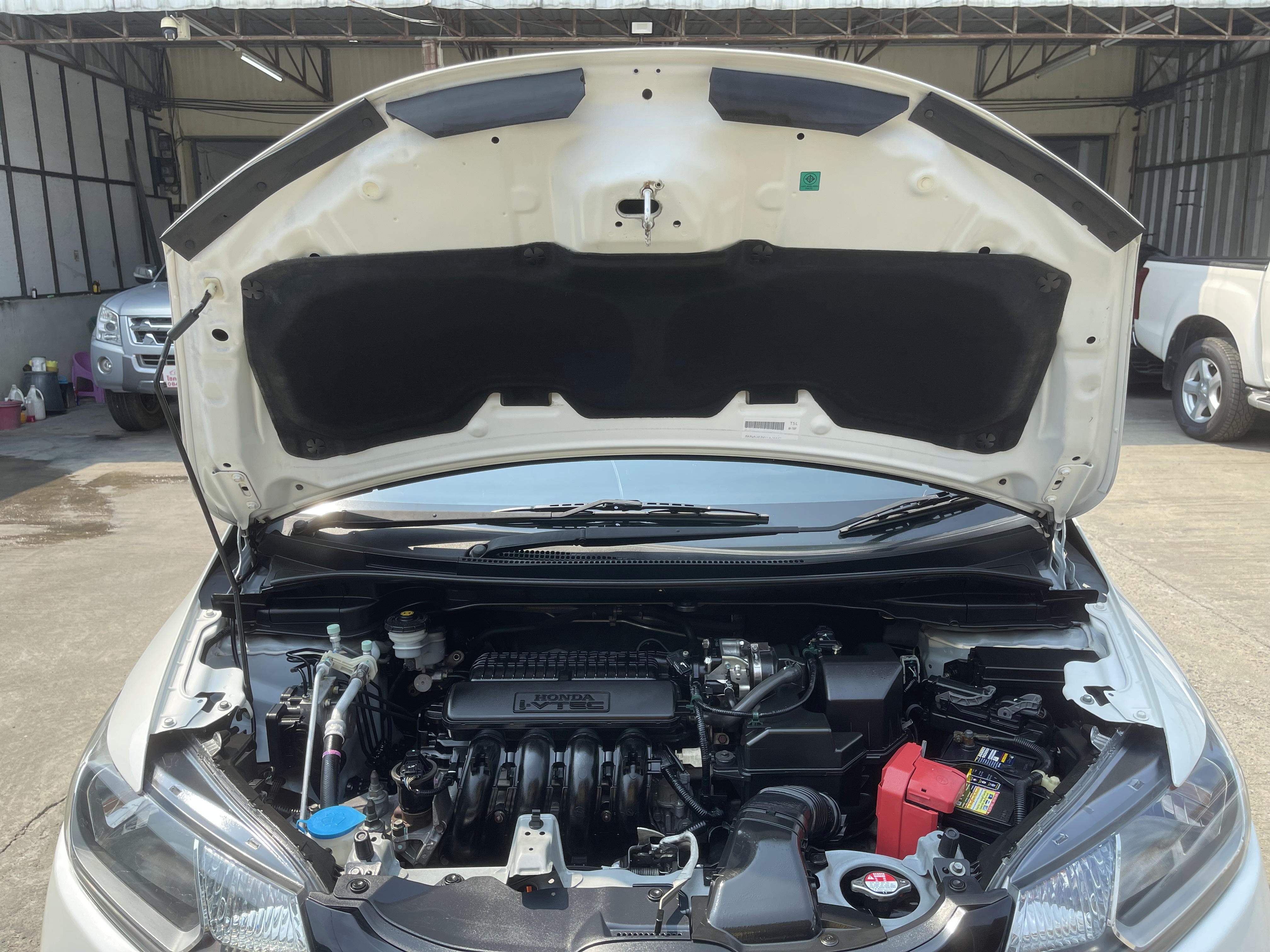 Honda Jazz 1.5 V+ At 2017 ขาวมุก