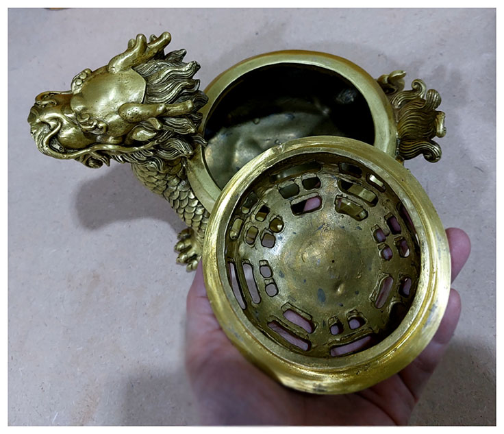 เต่ามังกร-เตากำยาน กระถางกำยาน กระถางธูป ของตกแต่งบ้าน