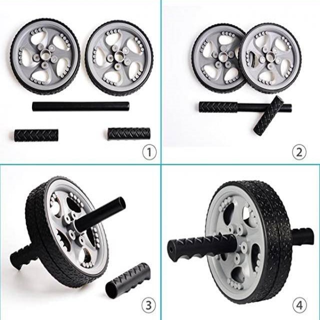 ลูกกลิ้งคู่บริหารกล้ามเนื้อเสริมซิกแพค พร้อมส่ง สินค้าคุณภาพดีมีมาตรฐาน