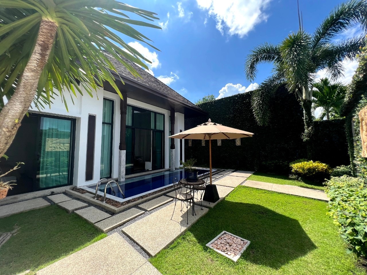 For Rent : Bangtao, Private Pool Villa, 2 bedrooms 2 bathroom