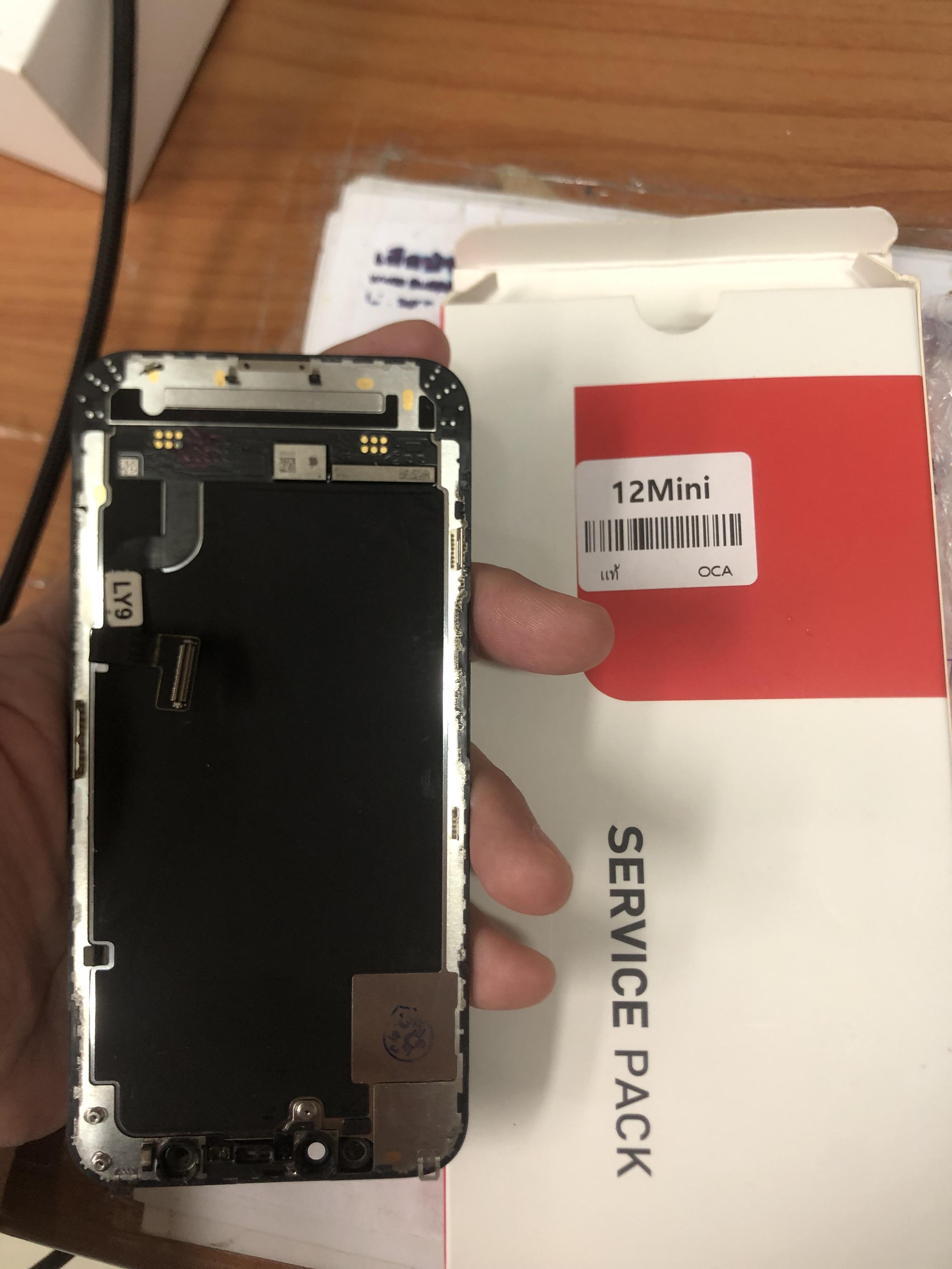 ขายจอแท้ ลอกกระจก iPhone 12mini